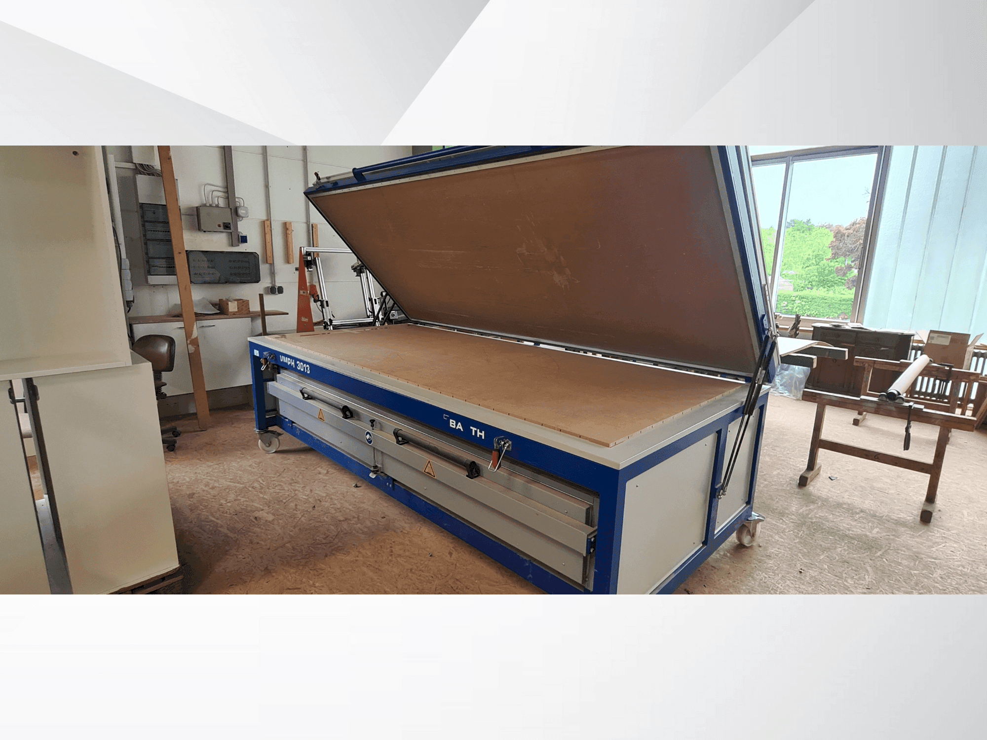 Vista Frontal da BARTH VMPH 3013 máquina