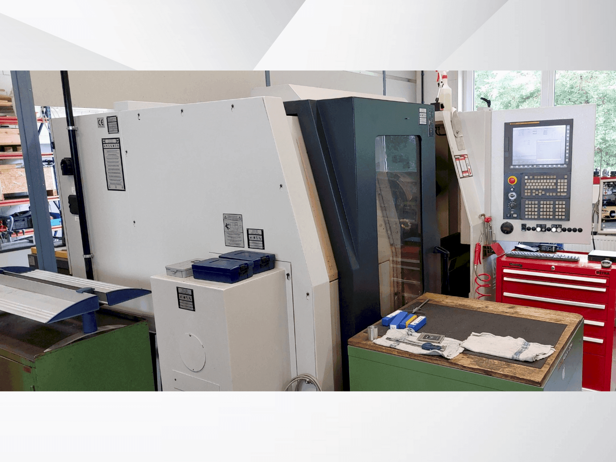 Vista Frontal da SPINNER TC 600 65 MC máquina