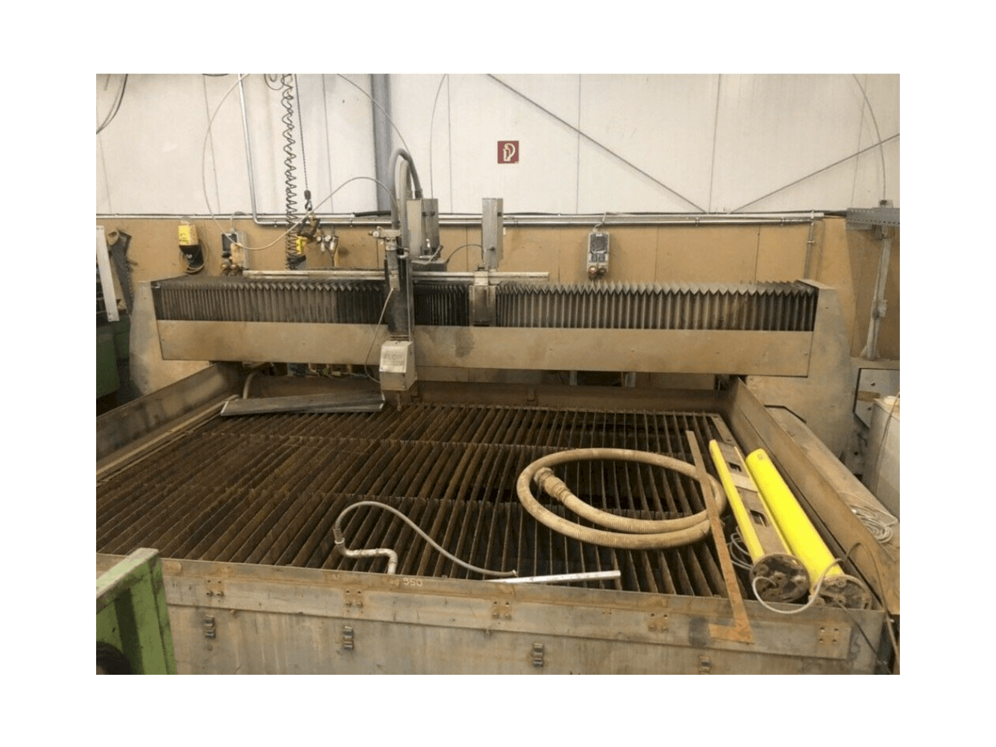 Vista Frontal da Flow WMCE-3020 máquina