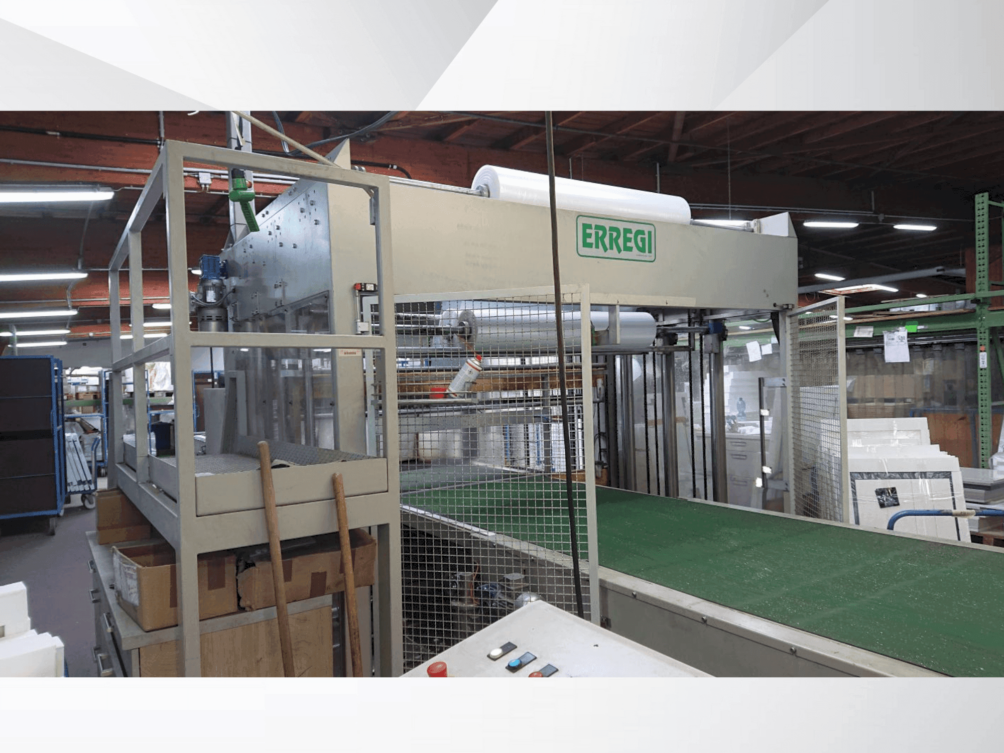 Vista Frontal da ERREGI LINE ERREGI máquina