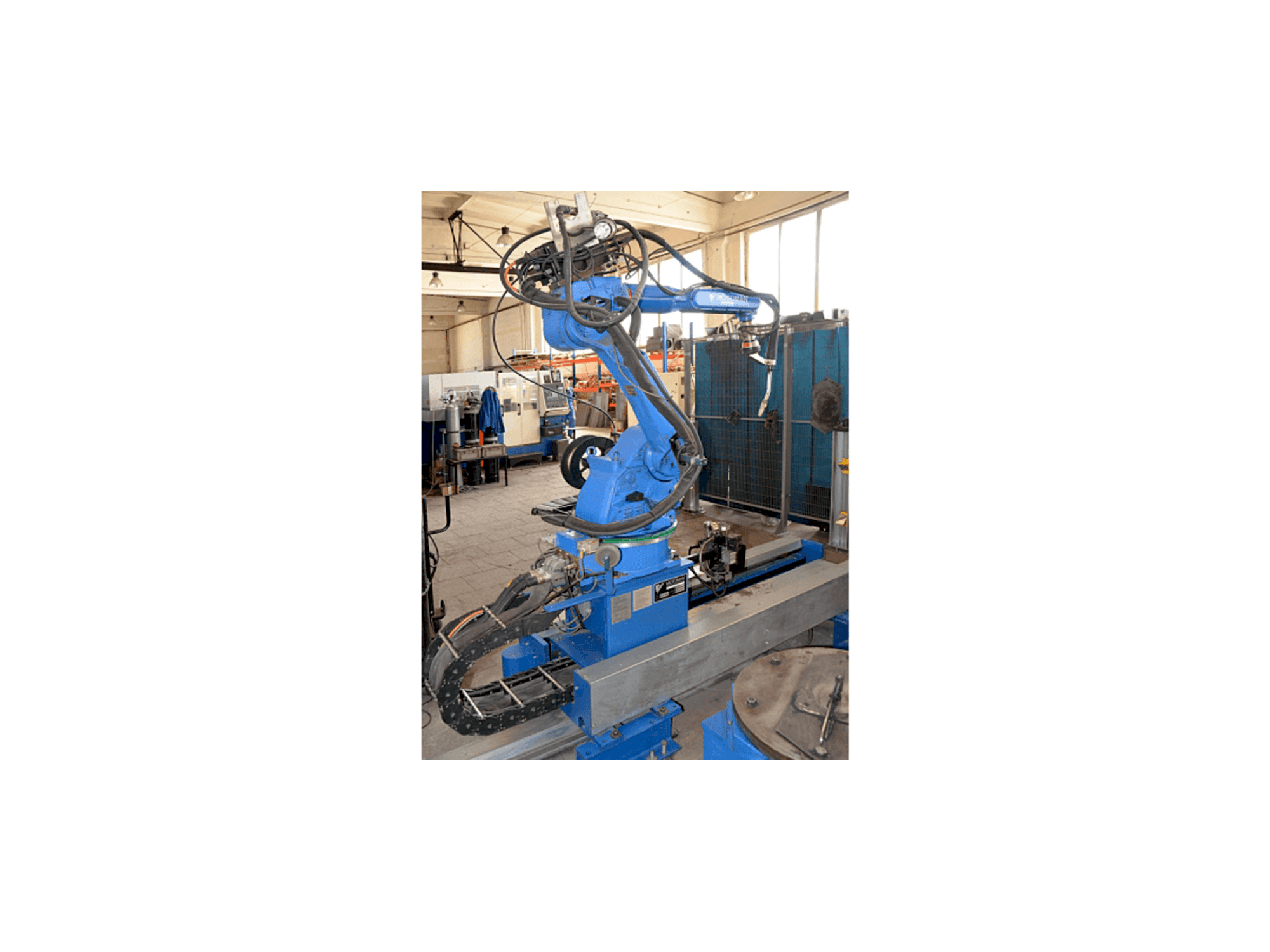 Vista Frontal da MOTOMAN UP20-6 MT1-1000 TRDS-1150 máquina