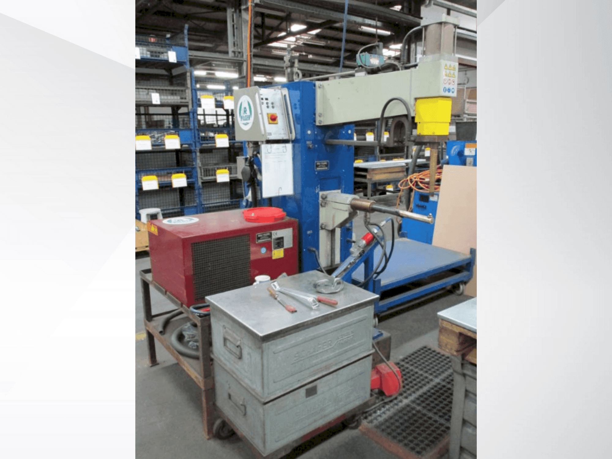 Vista Frontal da NIMAK PSM03 máquina