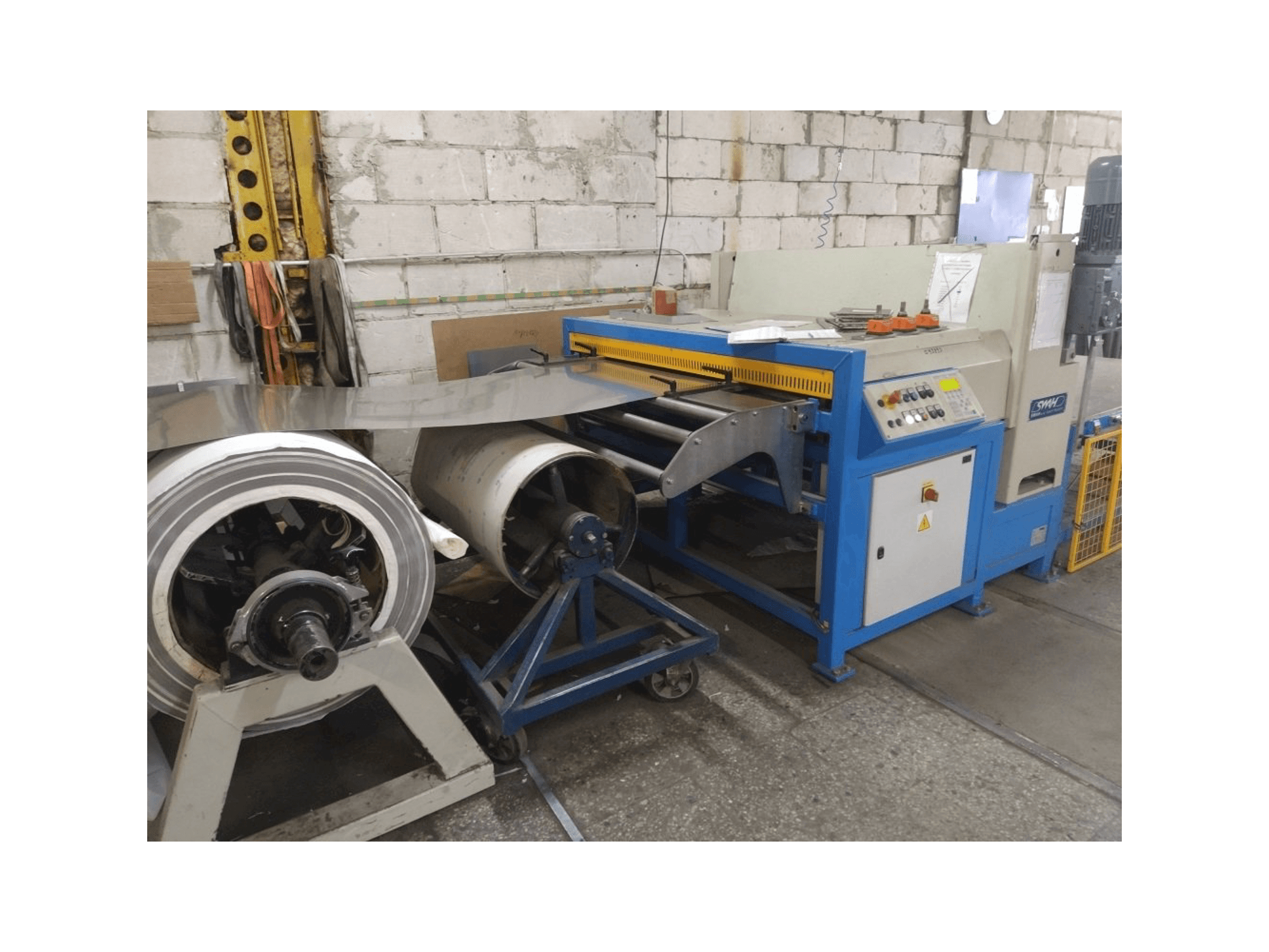 Vista Frontal da SWAH LCP-S (2013) máquina