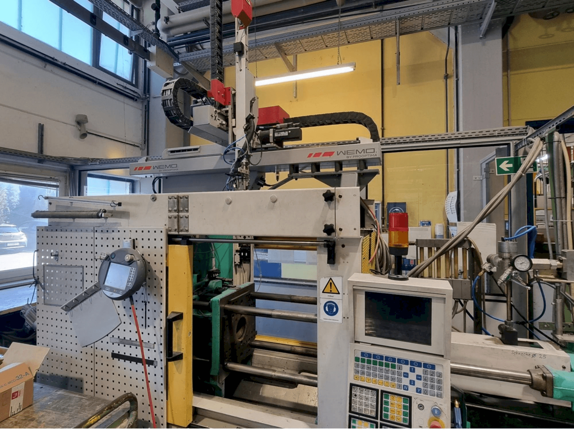 Vista Frontal da Arburg ALLROUNDER Centex 270 C 500 - 250 máquina