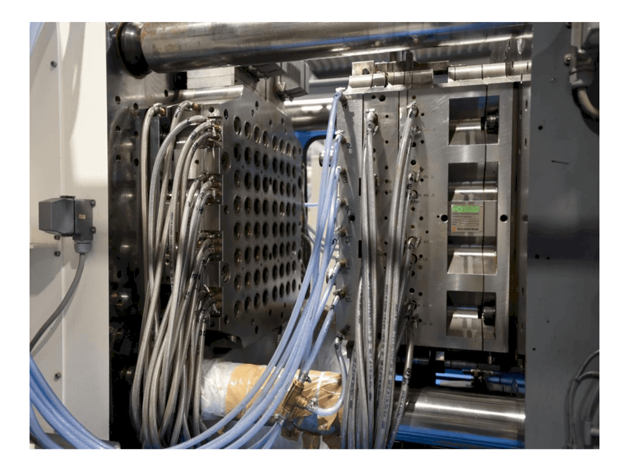 Vista Lateral da FOSTAG 64fold máquina