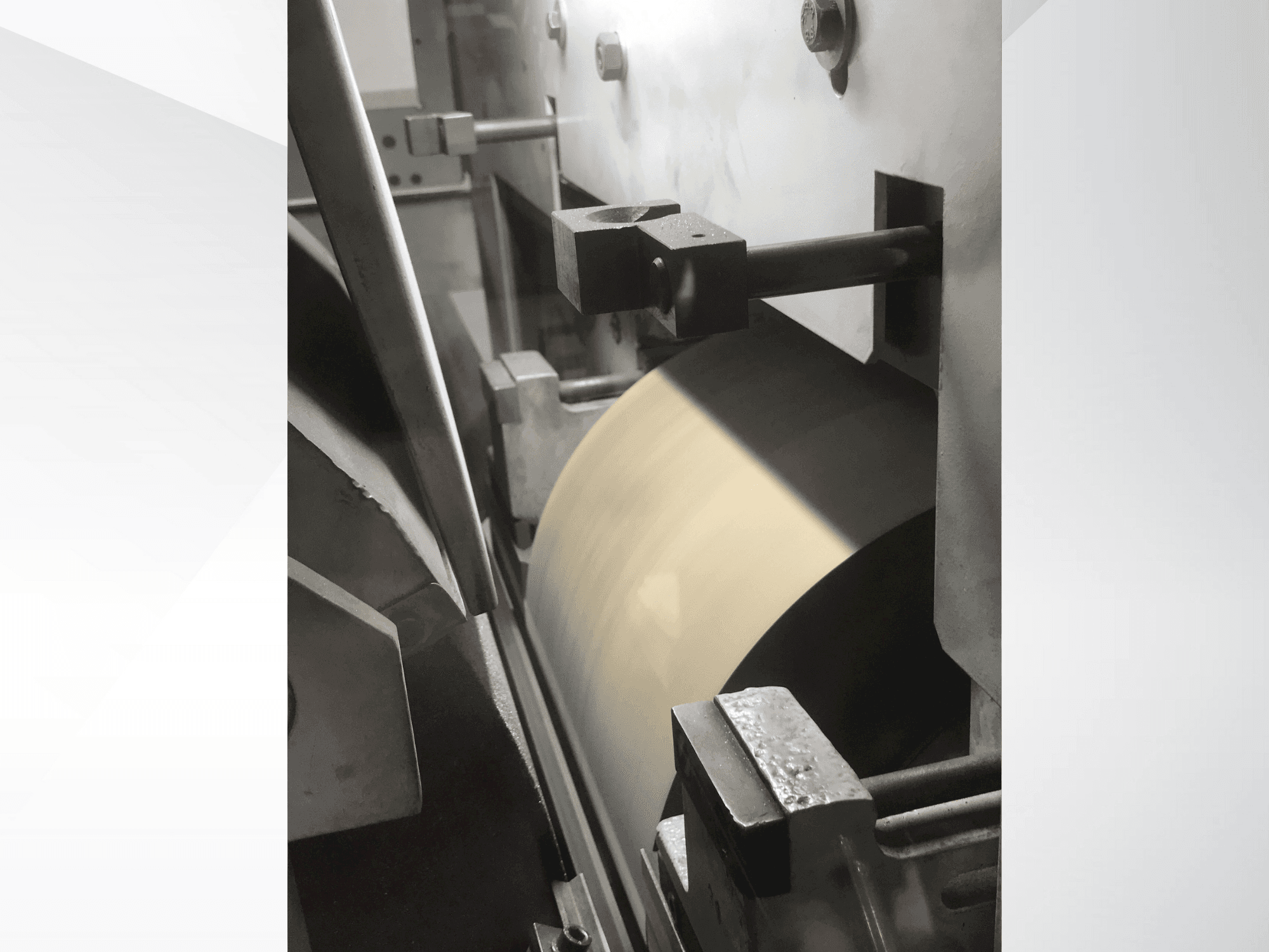 Detalhe da Schaudt Mikrosa SASL 125 máquina