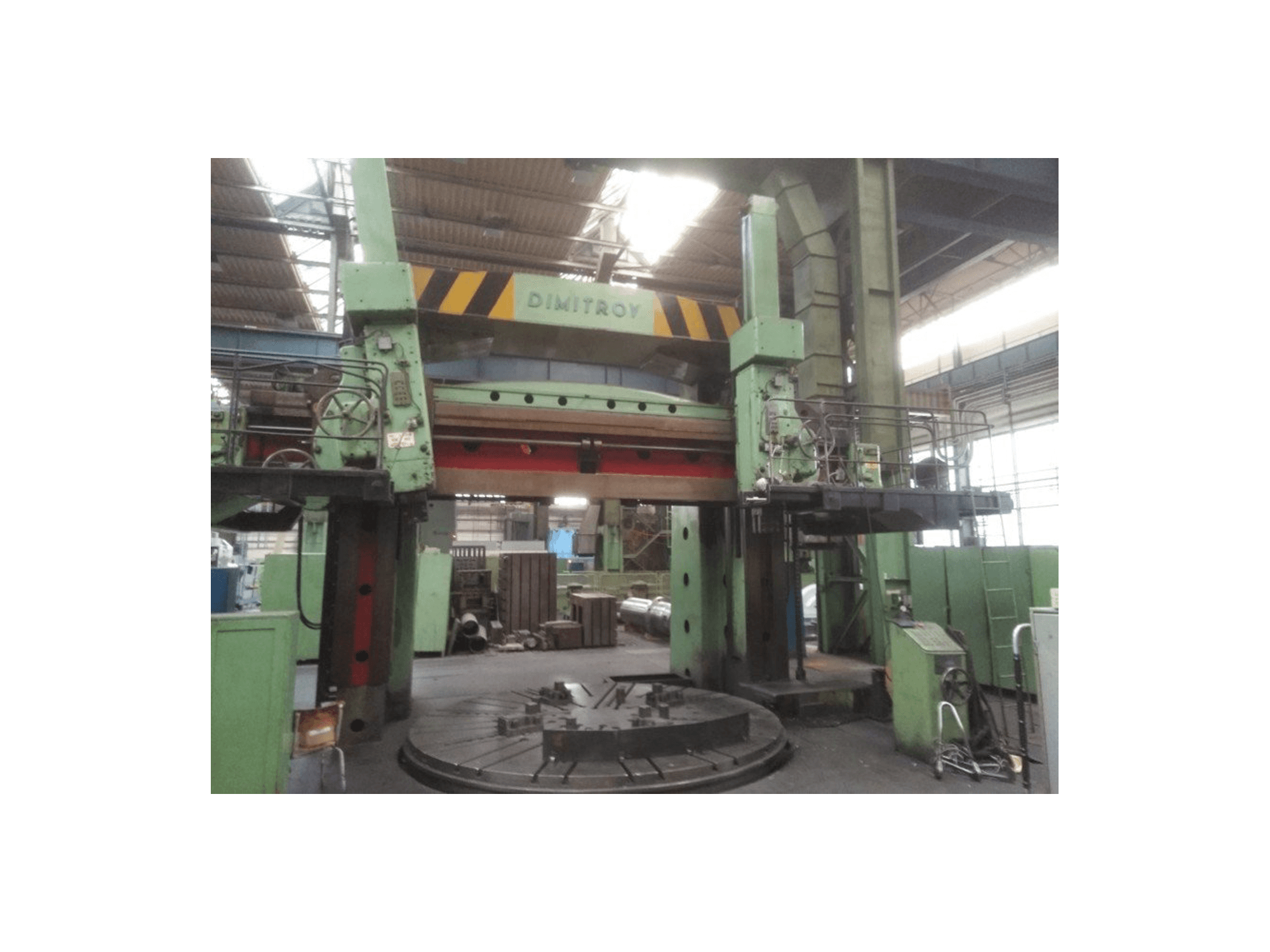 Vista Esquerda da Dimitrov 4000 máquina