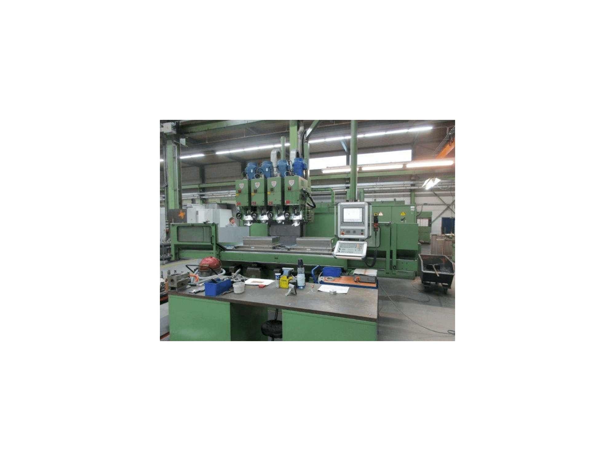 Vista Frontal da Rambaudi Rammatic 804 máquina