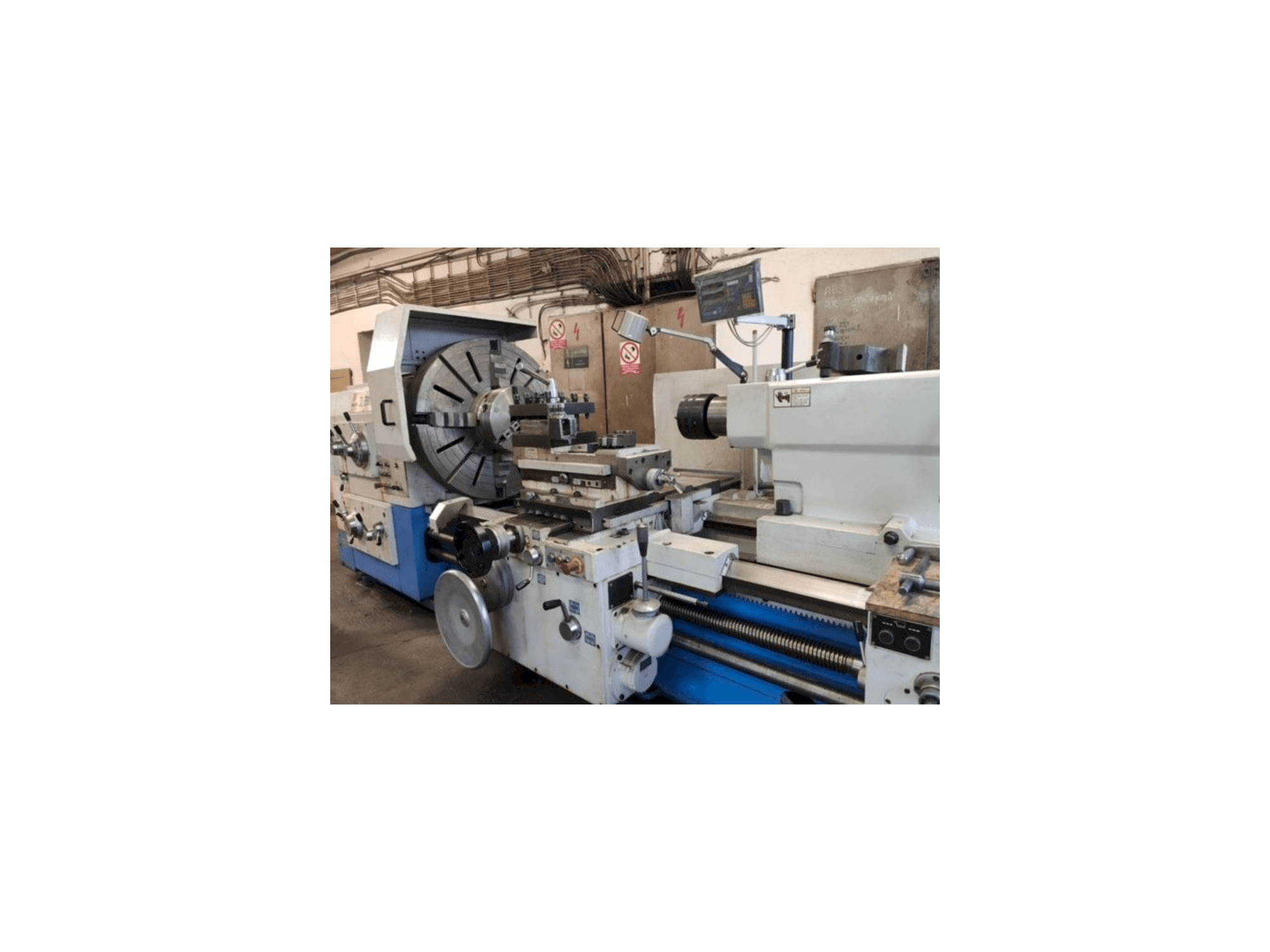 Vista Frontal da KNUTH DL E Heavy 500/1500 máquina