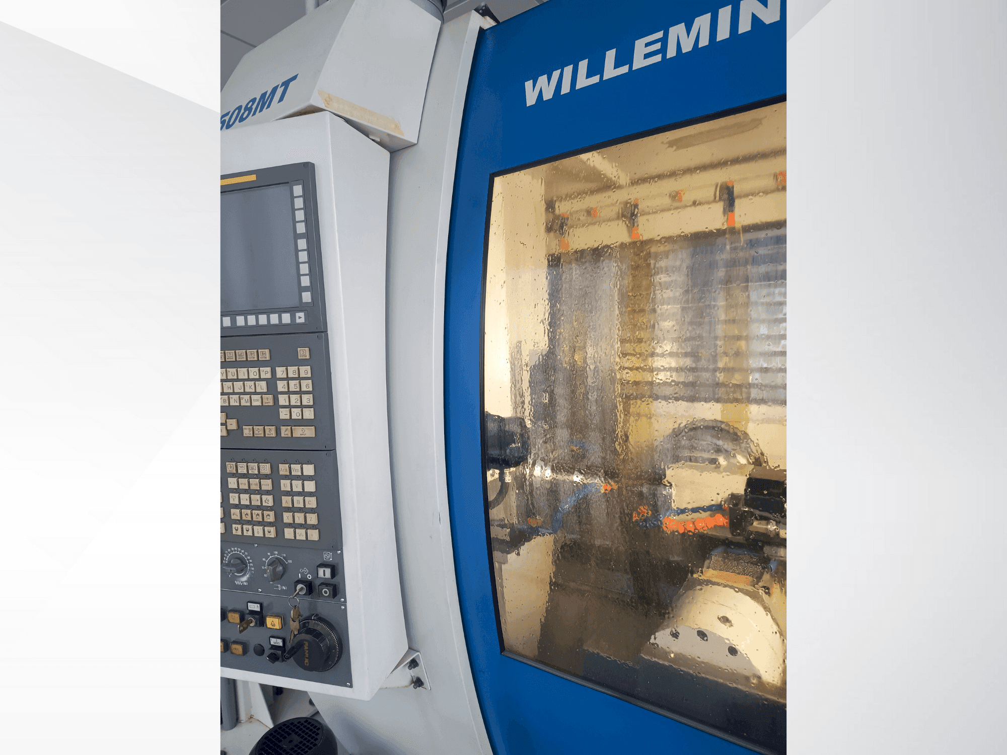 Vista Frontal da WILLEMIN-MACODEL 508MT-195 máquina