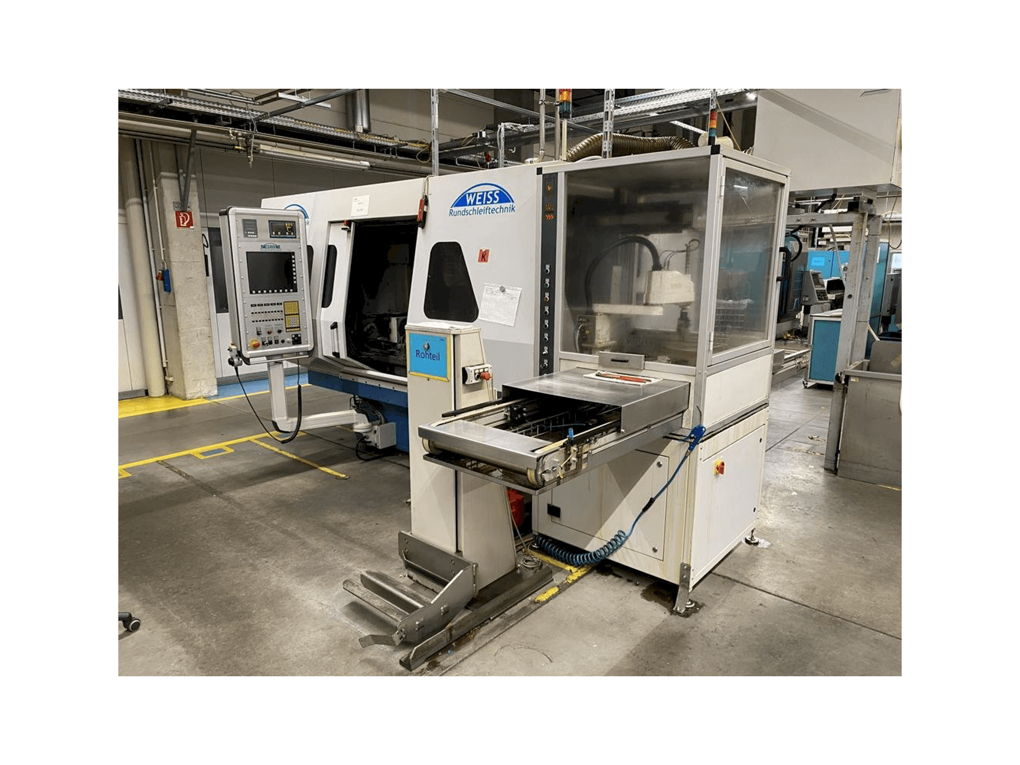Vista Frontal da WEISS SER 07-14 K33-1 máquina