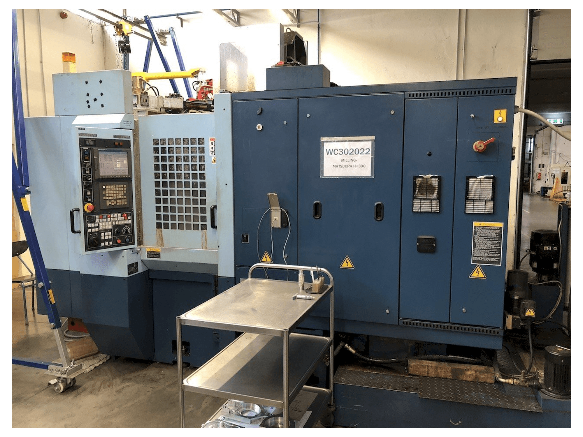Vista Frontal da Matsuura H Plus-300 máquina