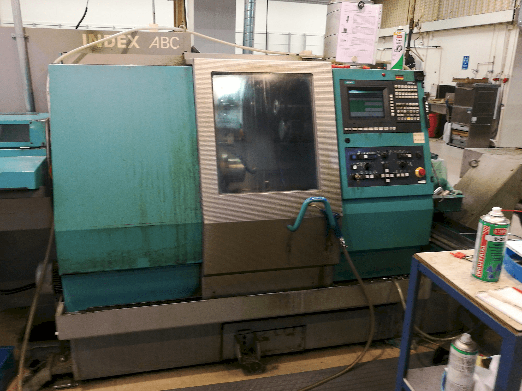 Vista Frontal da Index ABC máquina