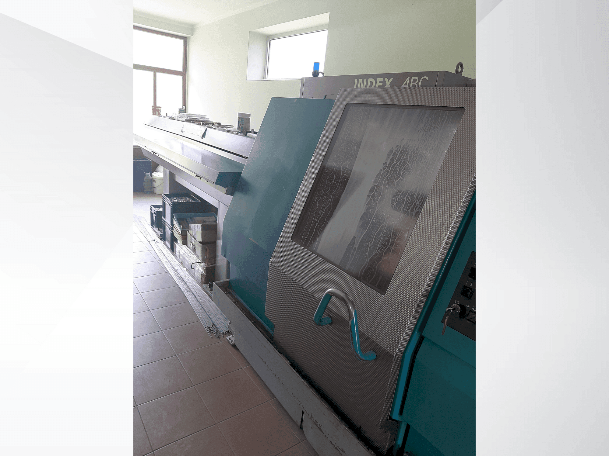 Vista Frontal da Index ABC 42 máquina