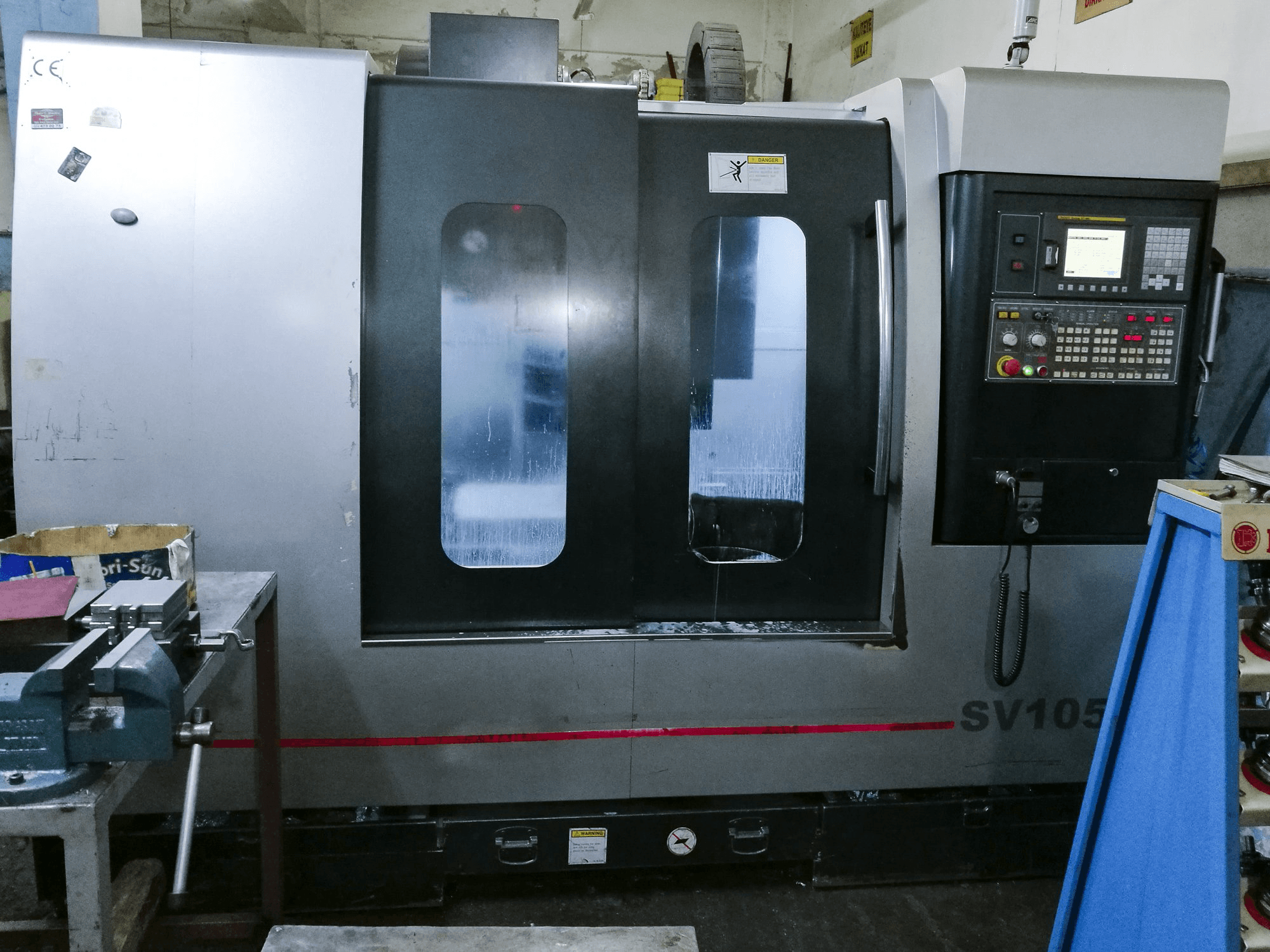 Vista Frontal da Pinnacle SV105 máquina