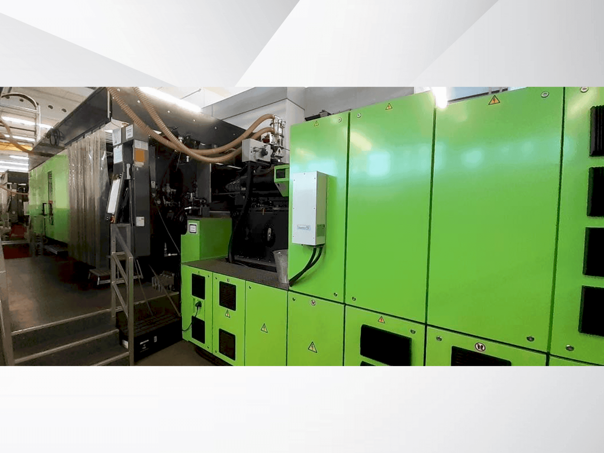 Vista Frontal da Engel Duo 740 H / 740 M / 500 WPX combi M máquina