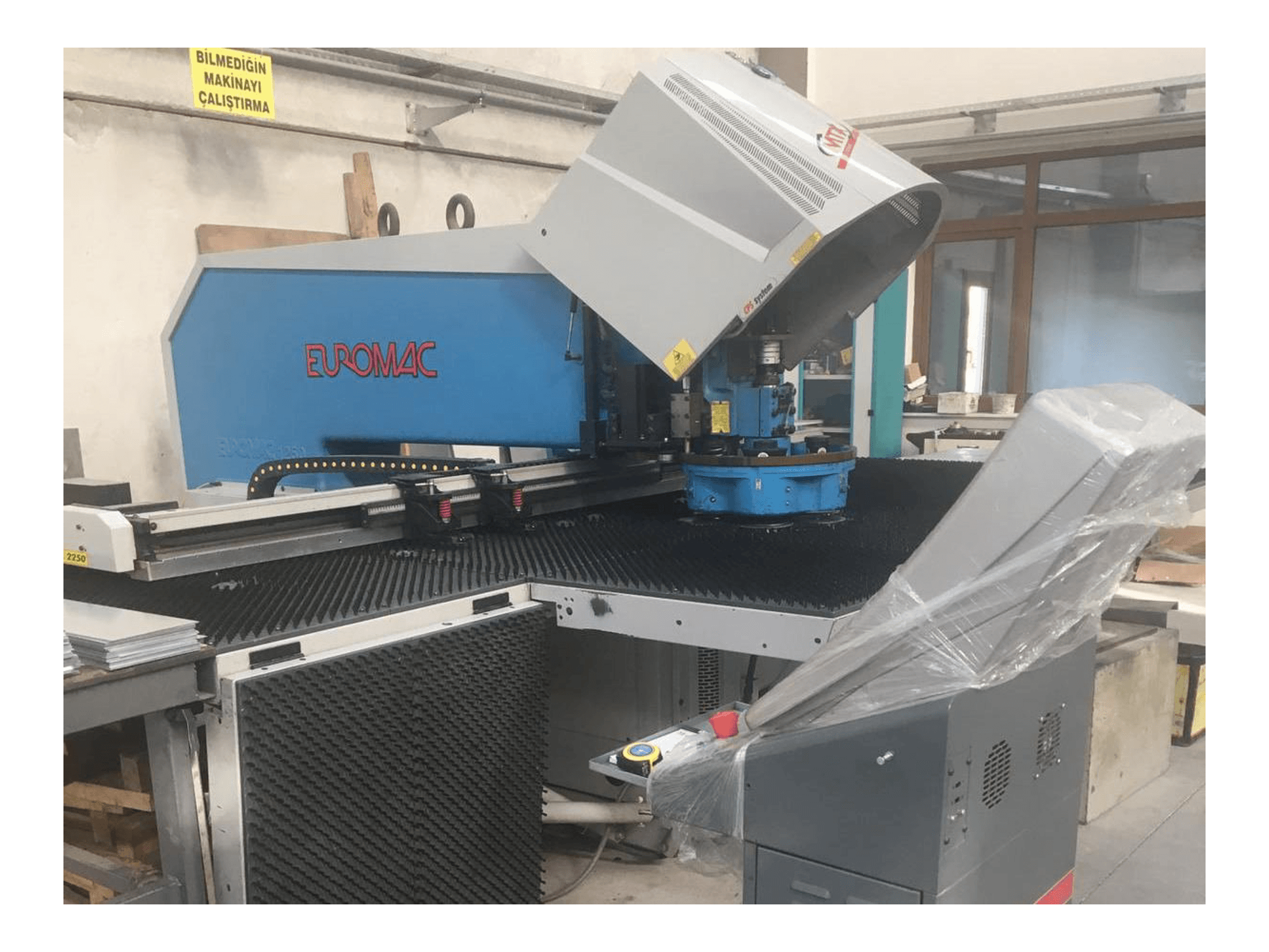 Vista Frontal da Euromac MTX Flex 6 máquina