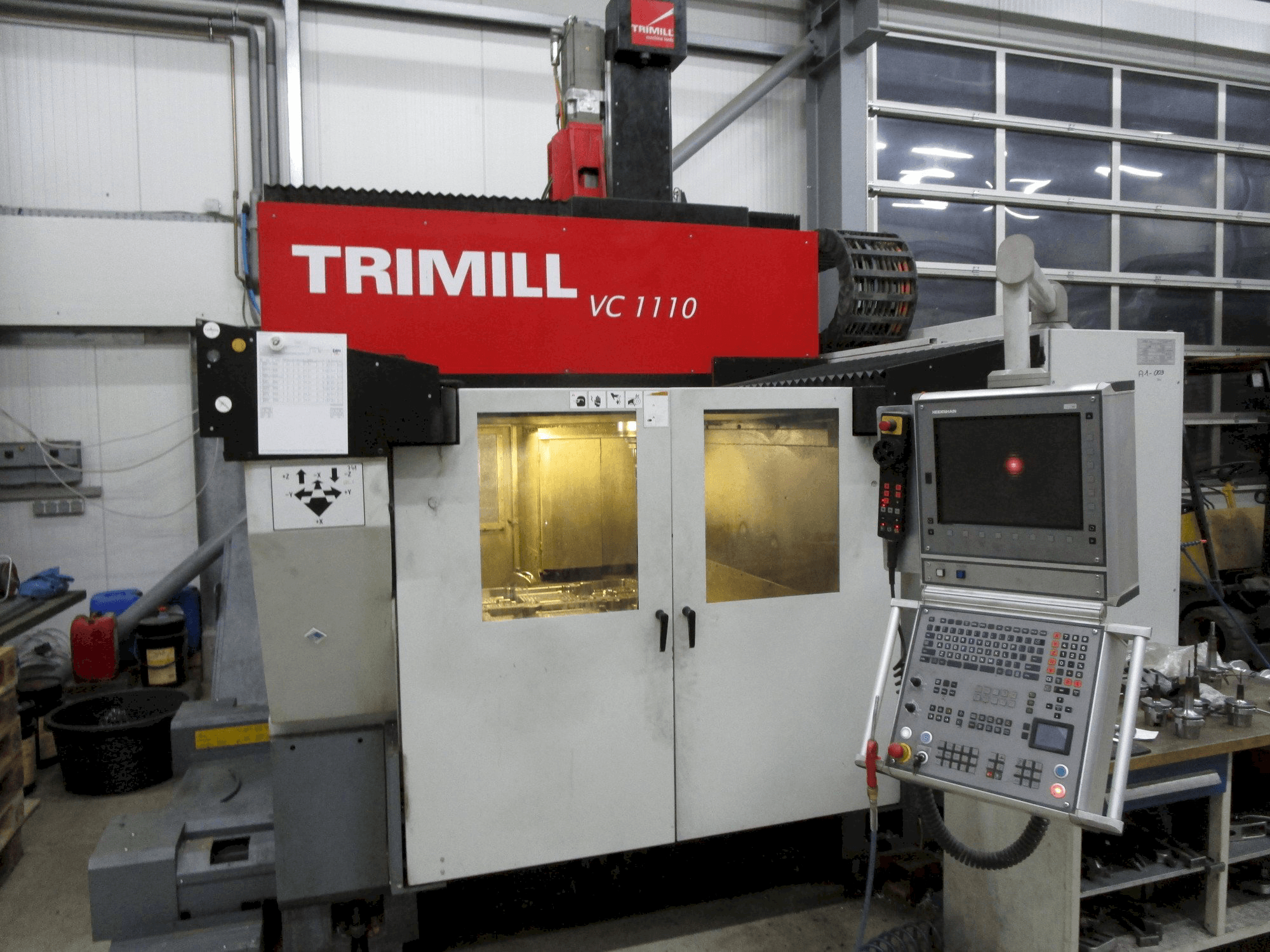 Vista Frontal da TRIMILL VC1110 máquina