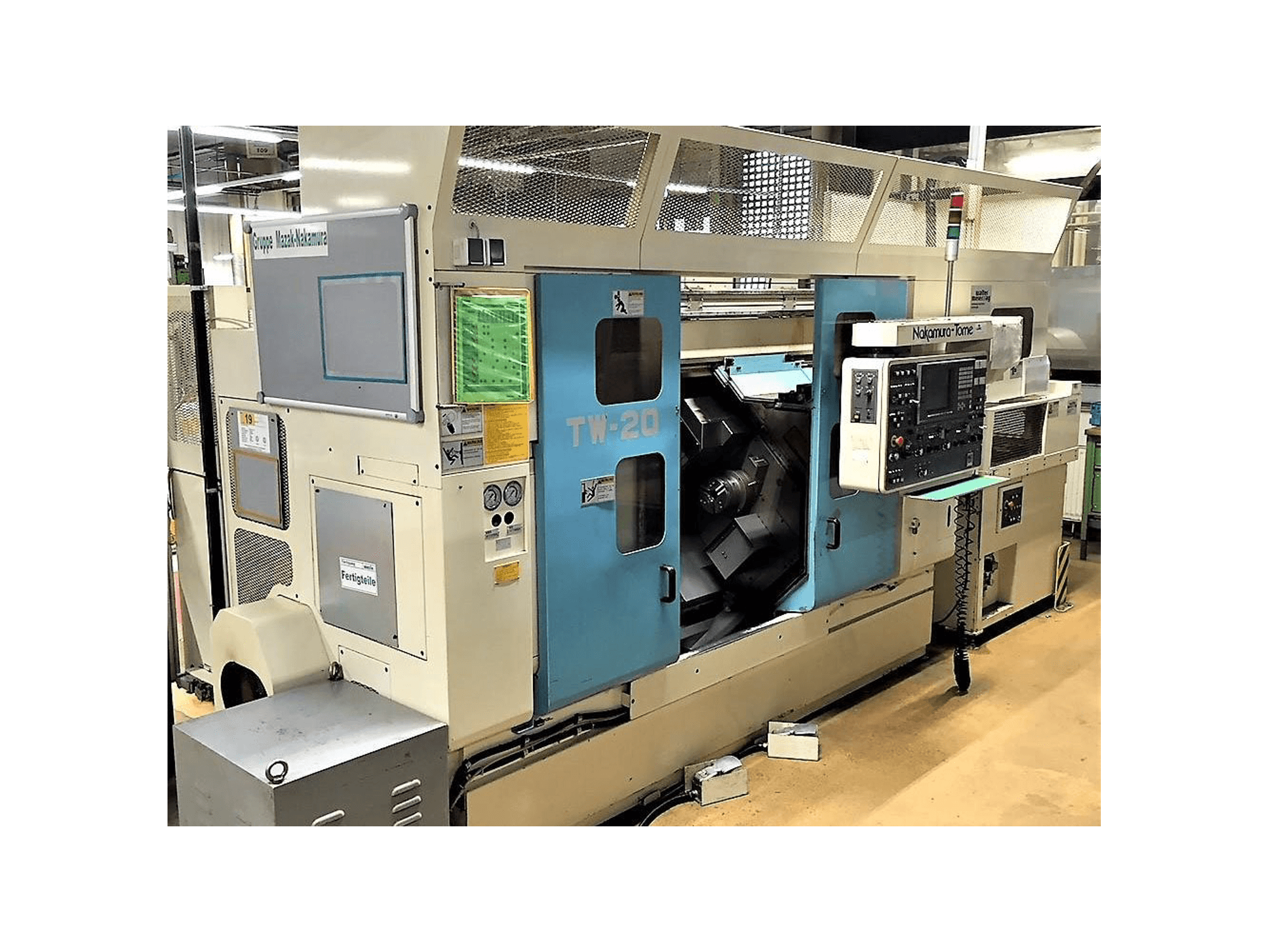 Vista Esquerda da NAKAMURA-TOME TW-20 máquina