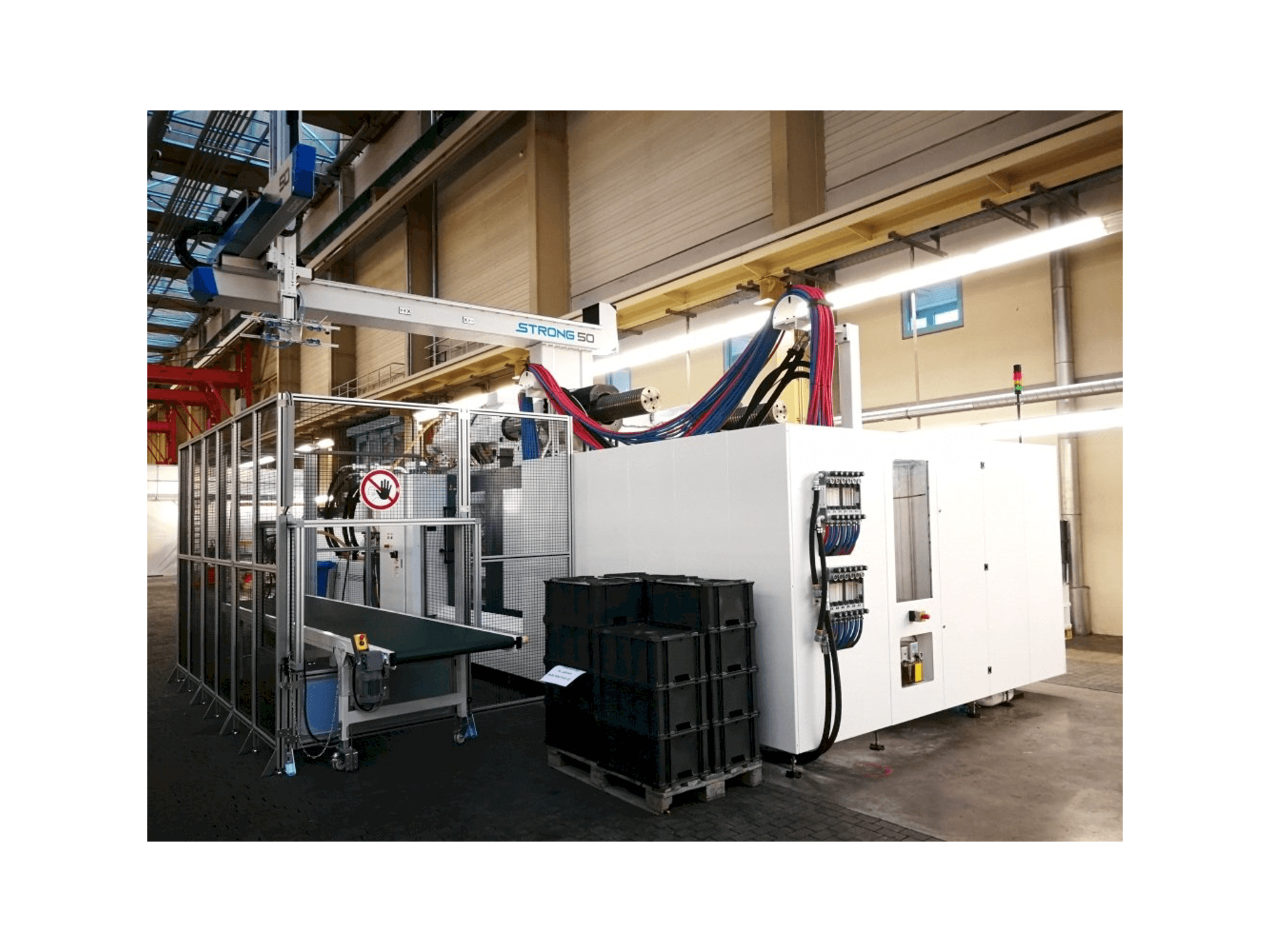 Vista Frontal da HAITIAN Jupiter II Plus máquina