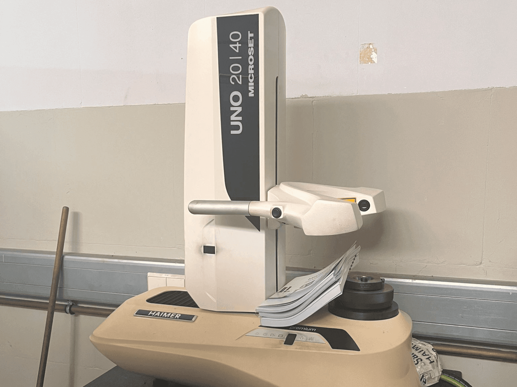 Vista Frontal da HAIMER UNO 20|40 máquina