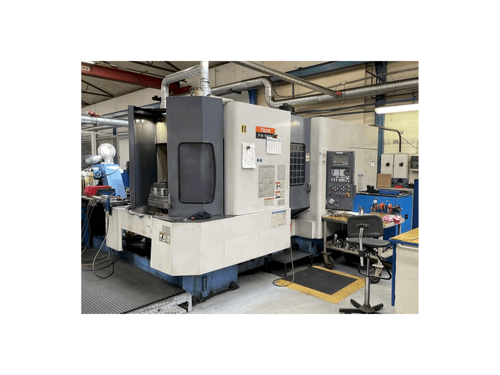 Vista Frontal da Mazak FH 5800 máquina