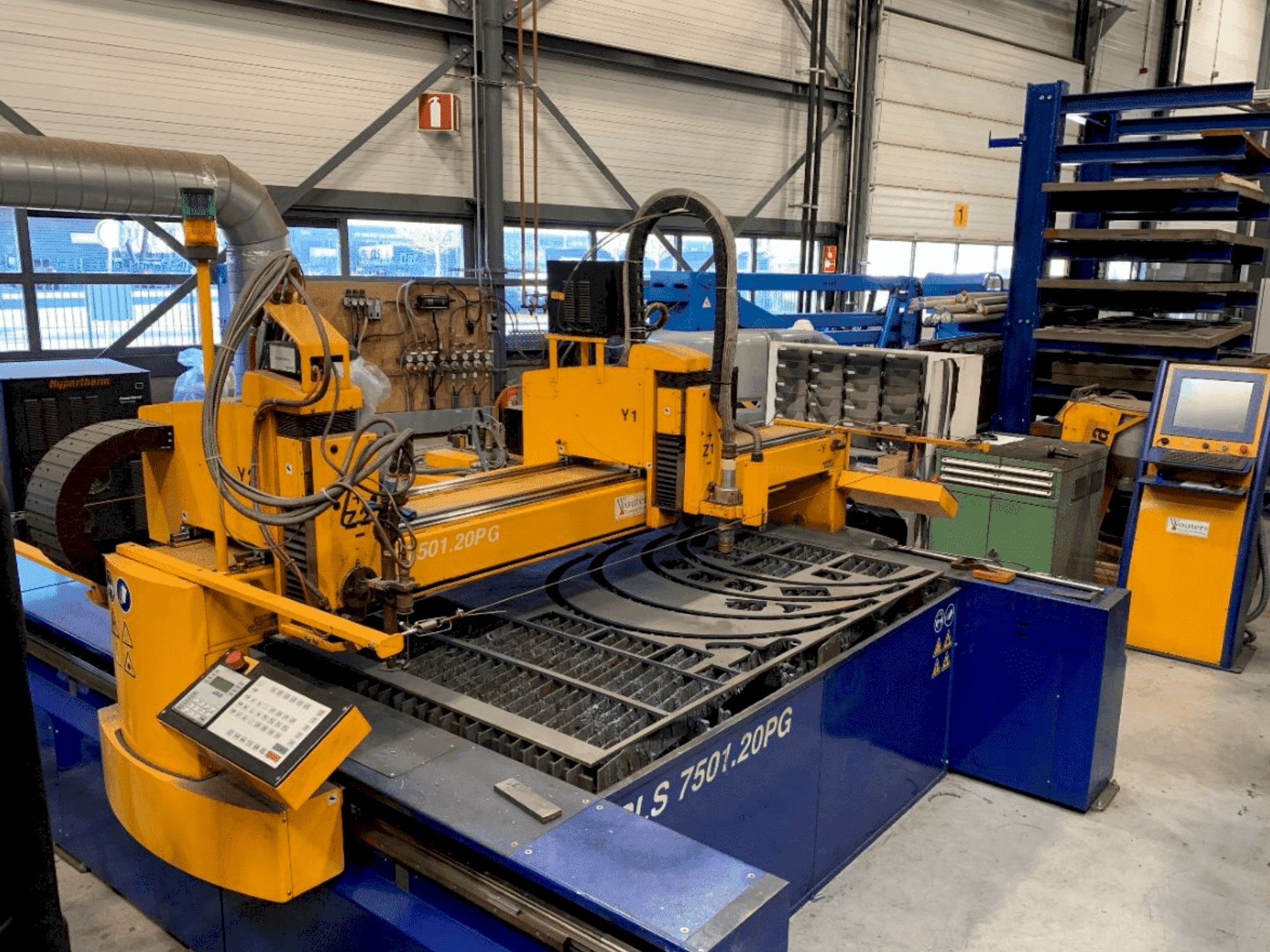 Vista Frontal da MicroStep PLS7501.20PG máquina