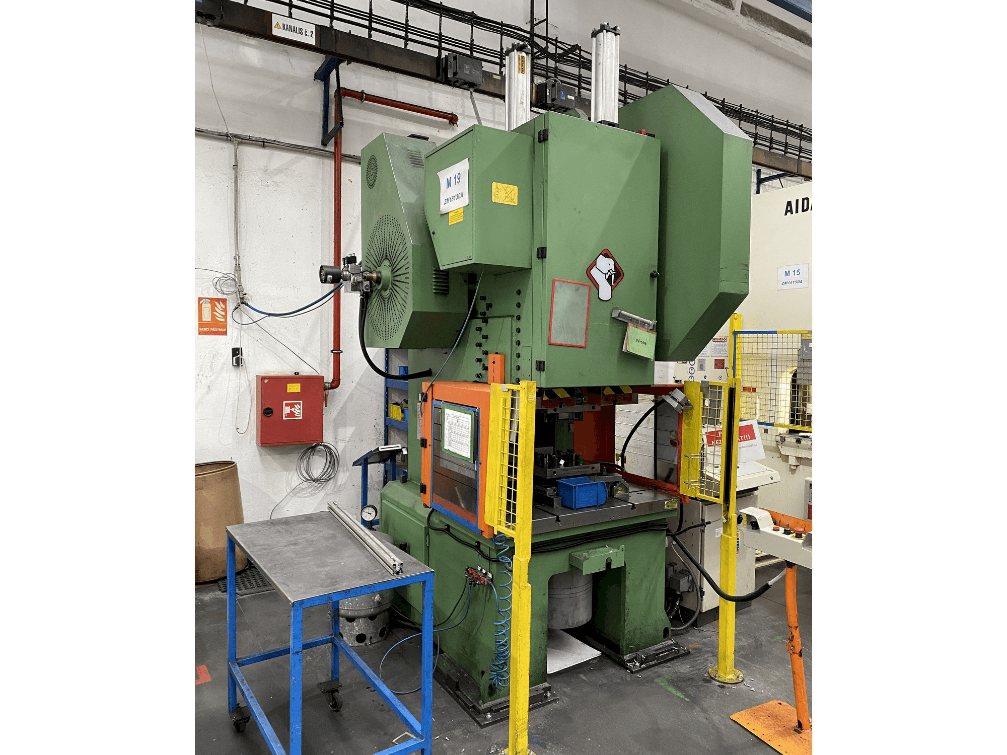 Vista Frontal da SANGIACOMO T 130R CE máquina