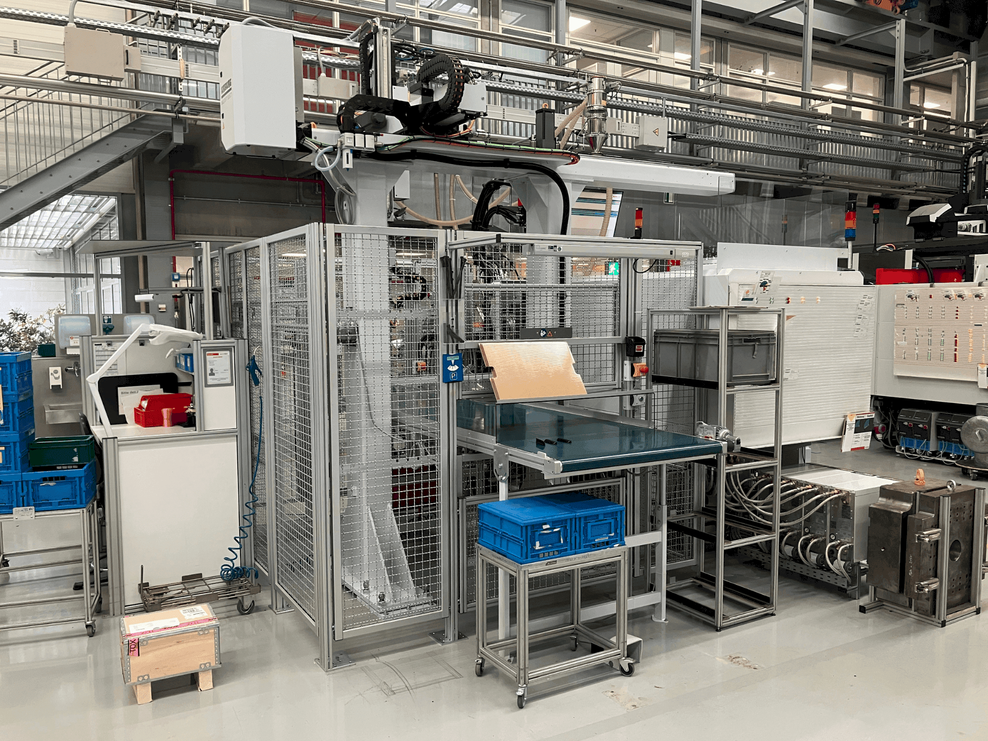 Vista Frontal da Arburg Allrounder 520 S 1600-400/170 máquina