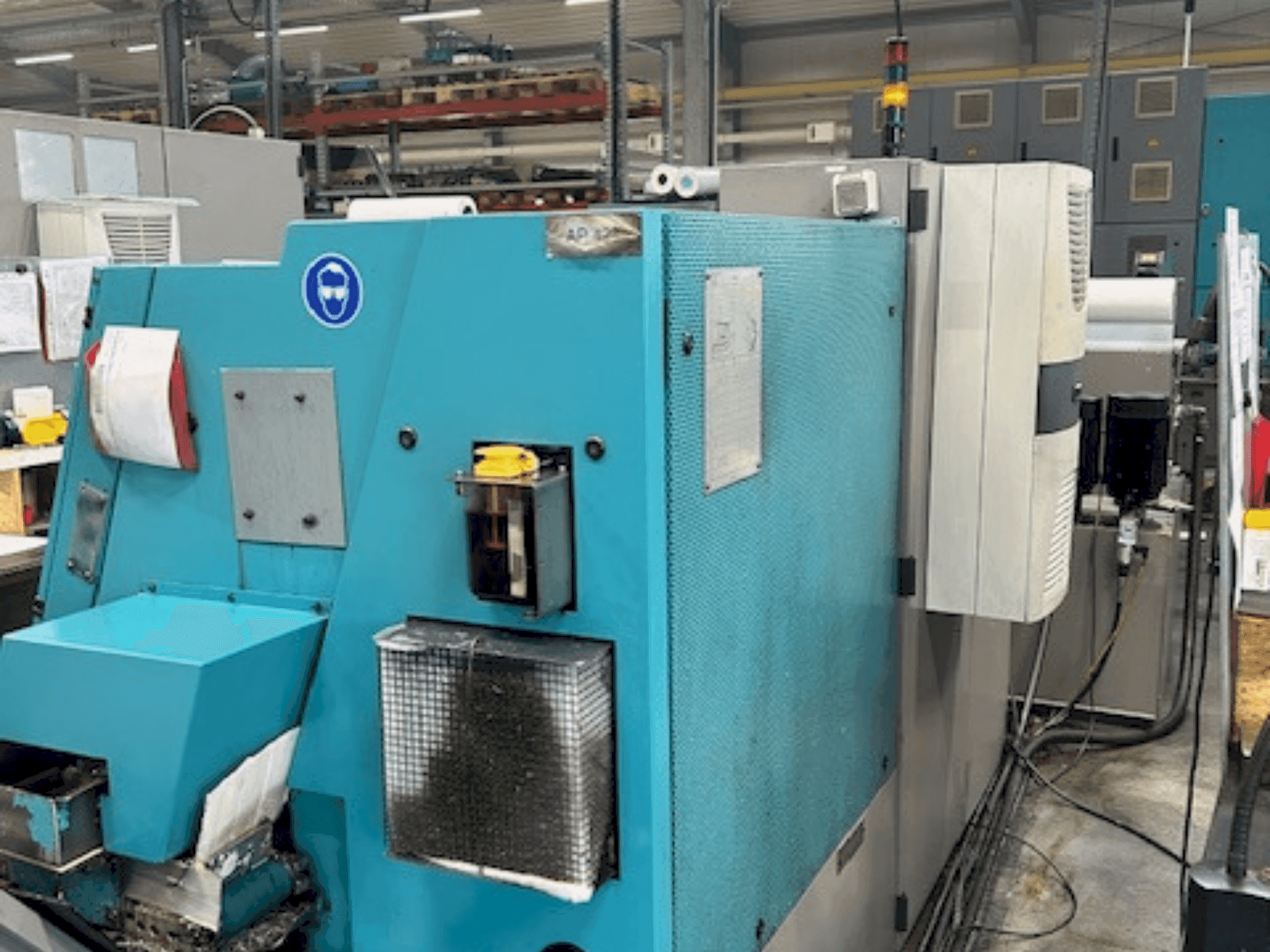 Vista Frontal da Index C100 máquina