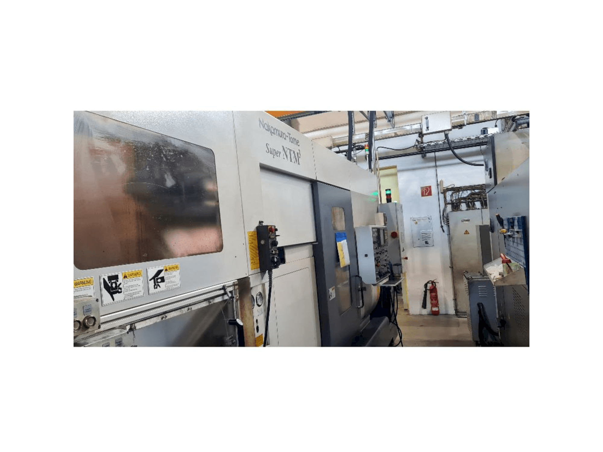 Vista Frontal da NAKAMURA Super NTM³ máquina