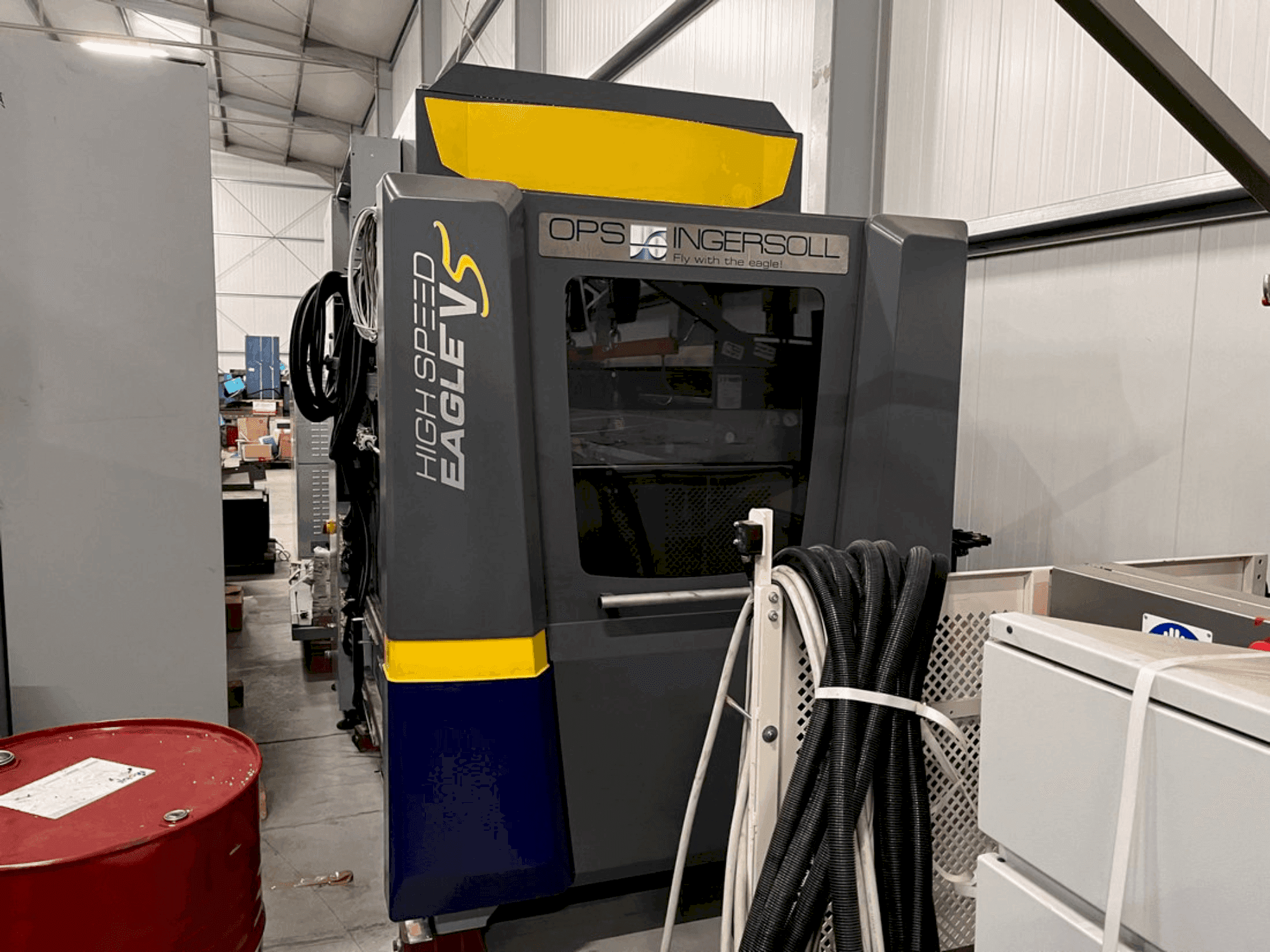 Vista Frontal da INGERSOLL High Speed Eagle V5 máquina
