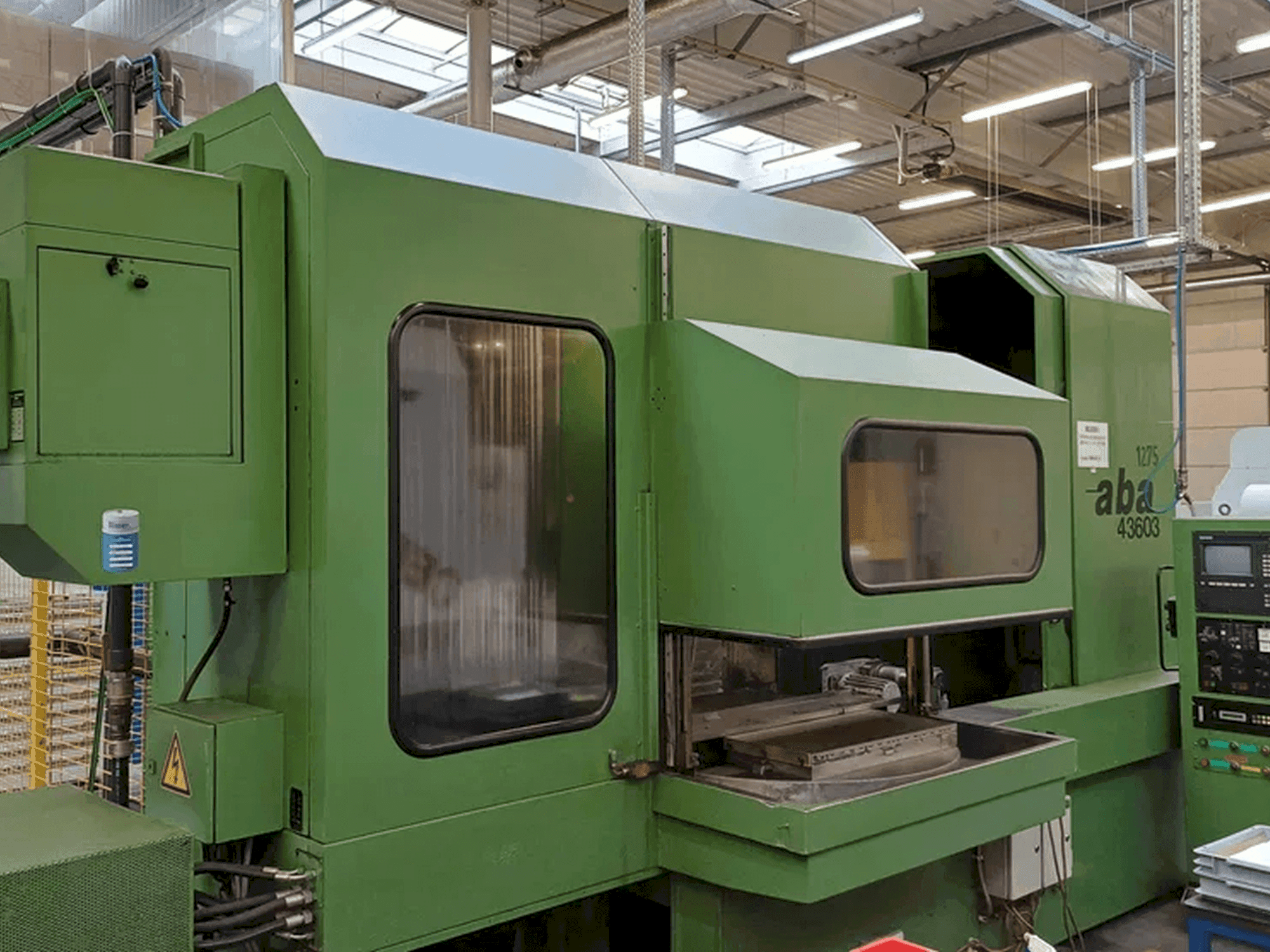 Vista Frontal da ABA PSM 1250 TT máquina