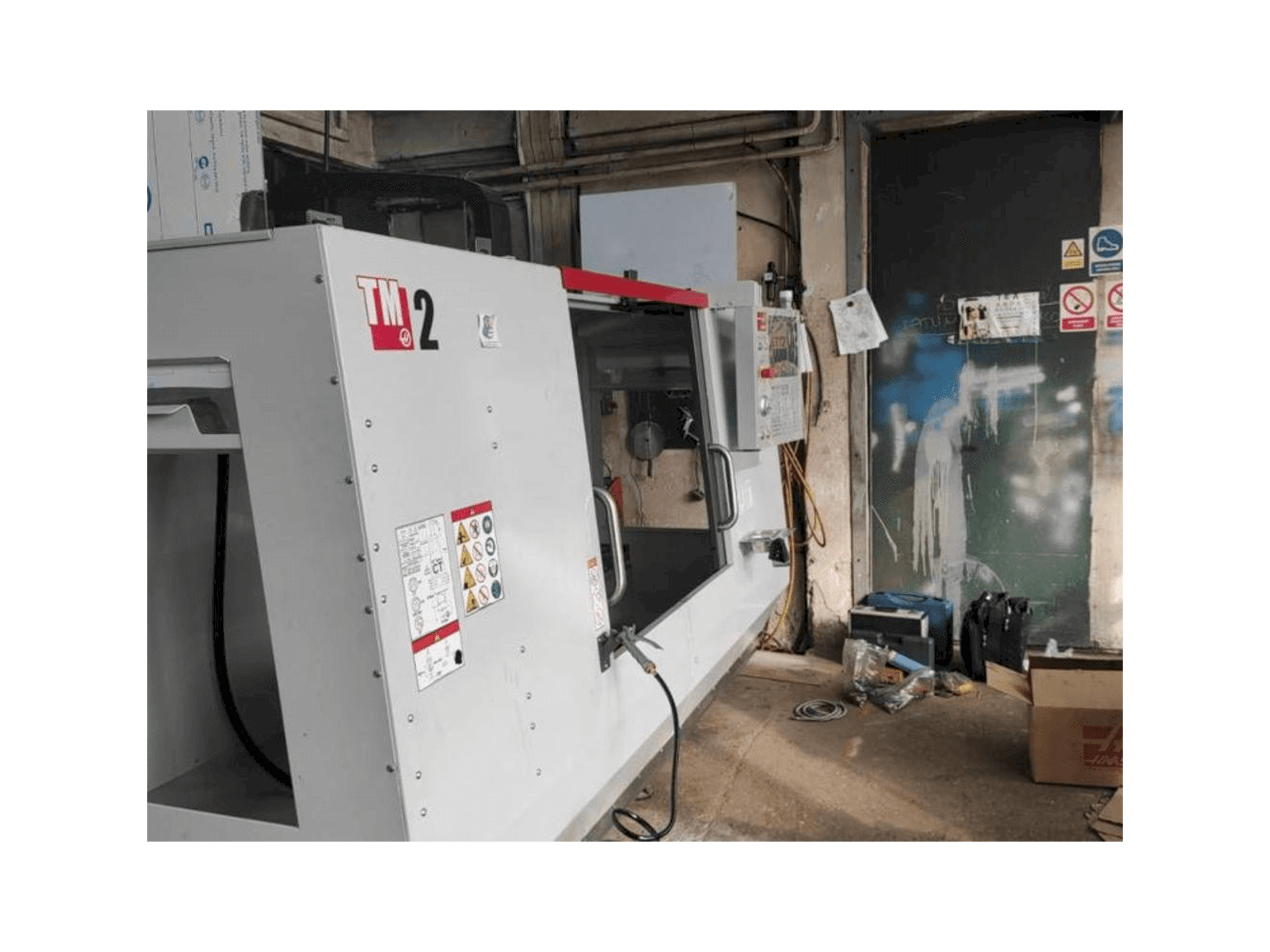 Vista Frontal da HAAS TM 2 máquina