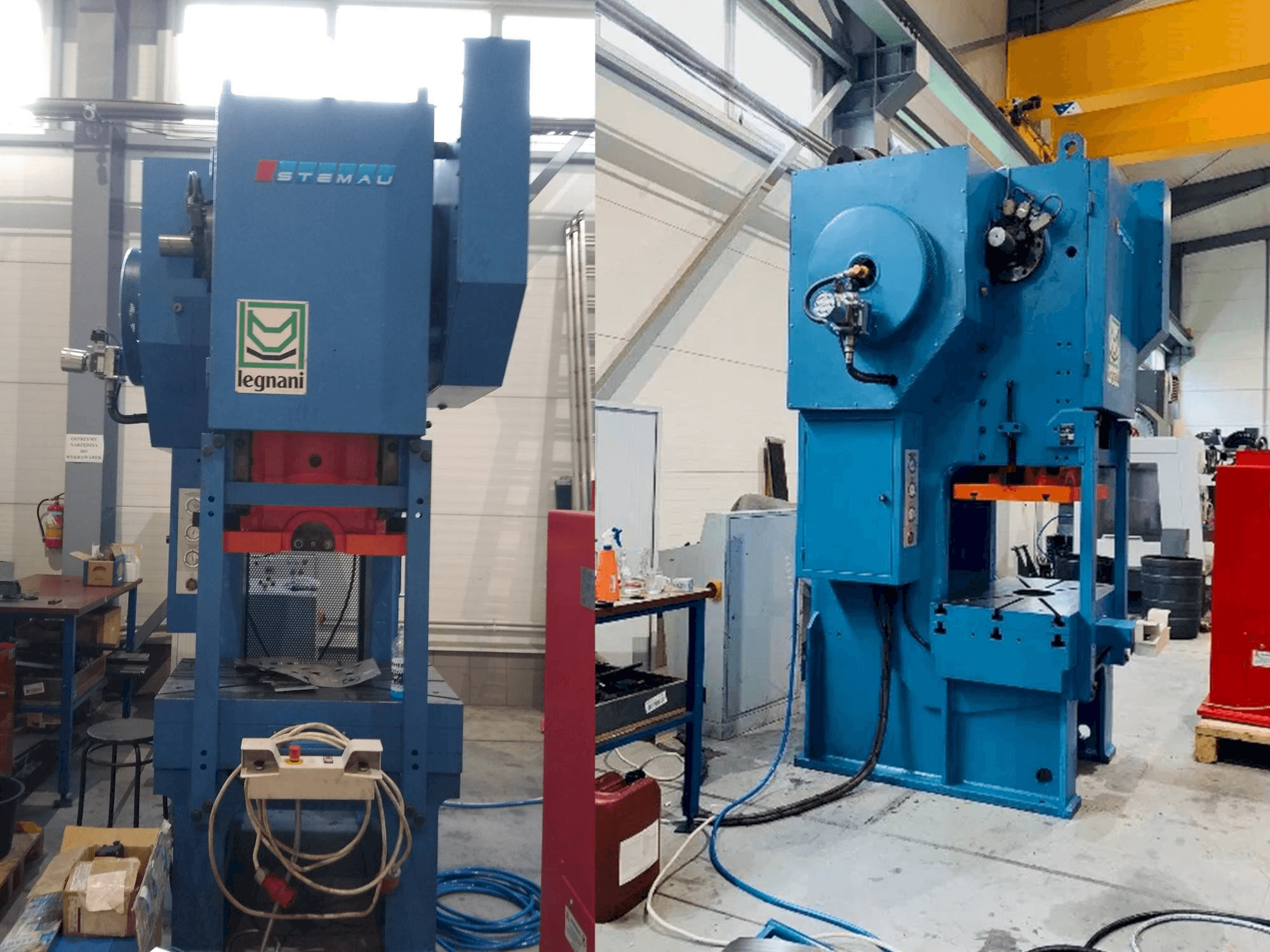 Vista Frontal da LEGNANI FACS 160R máquina