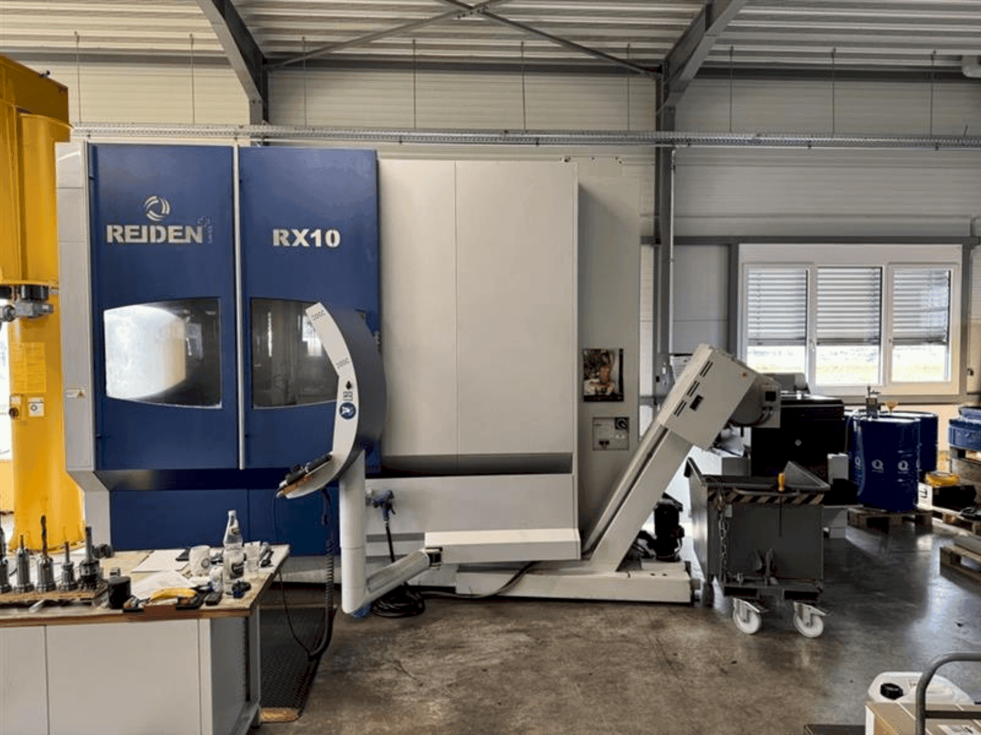 Vista Frontal da Reiden RX10 5X máquina