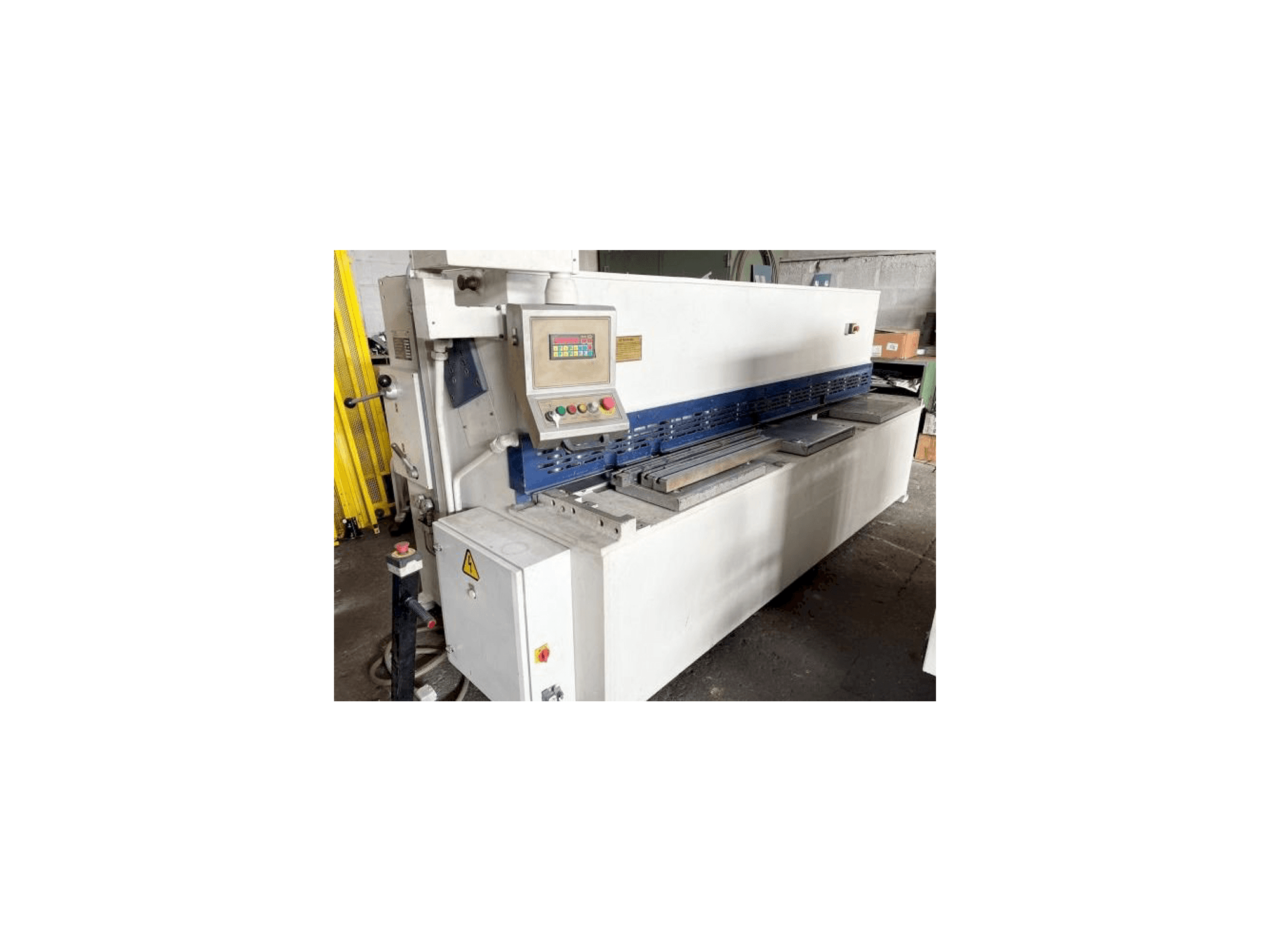 Vista Frontal da ALPA COF 3050mm x 4/6mm máquina