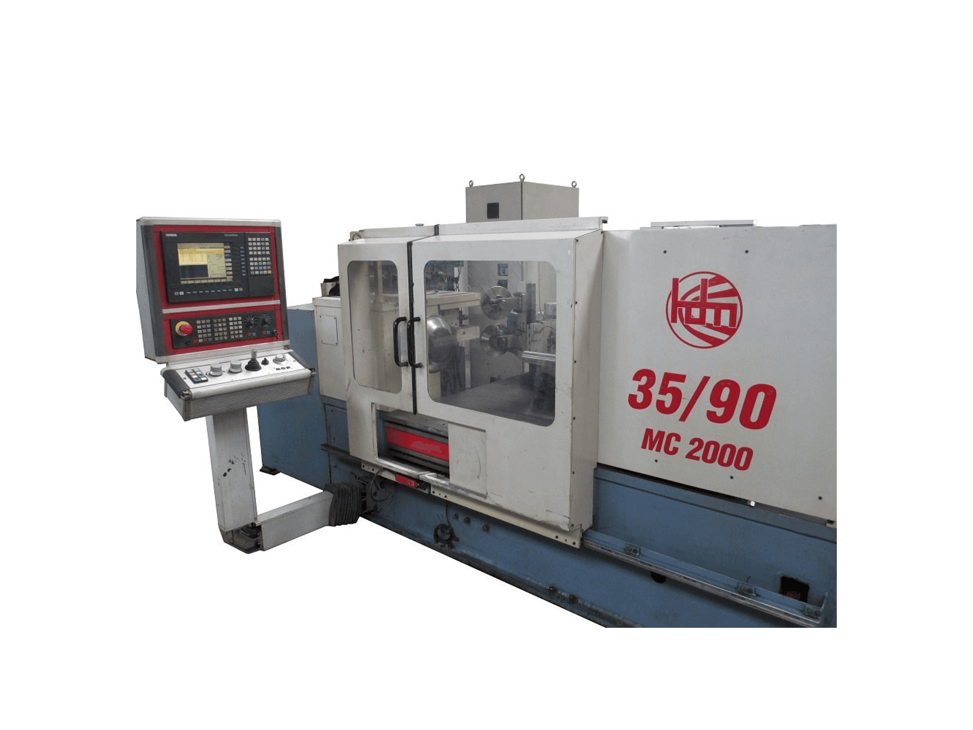 Vista Frontal da HDM 35/90 MC 2000 máquina