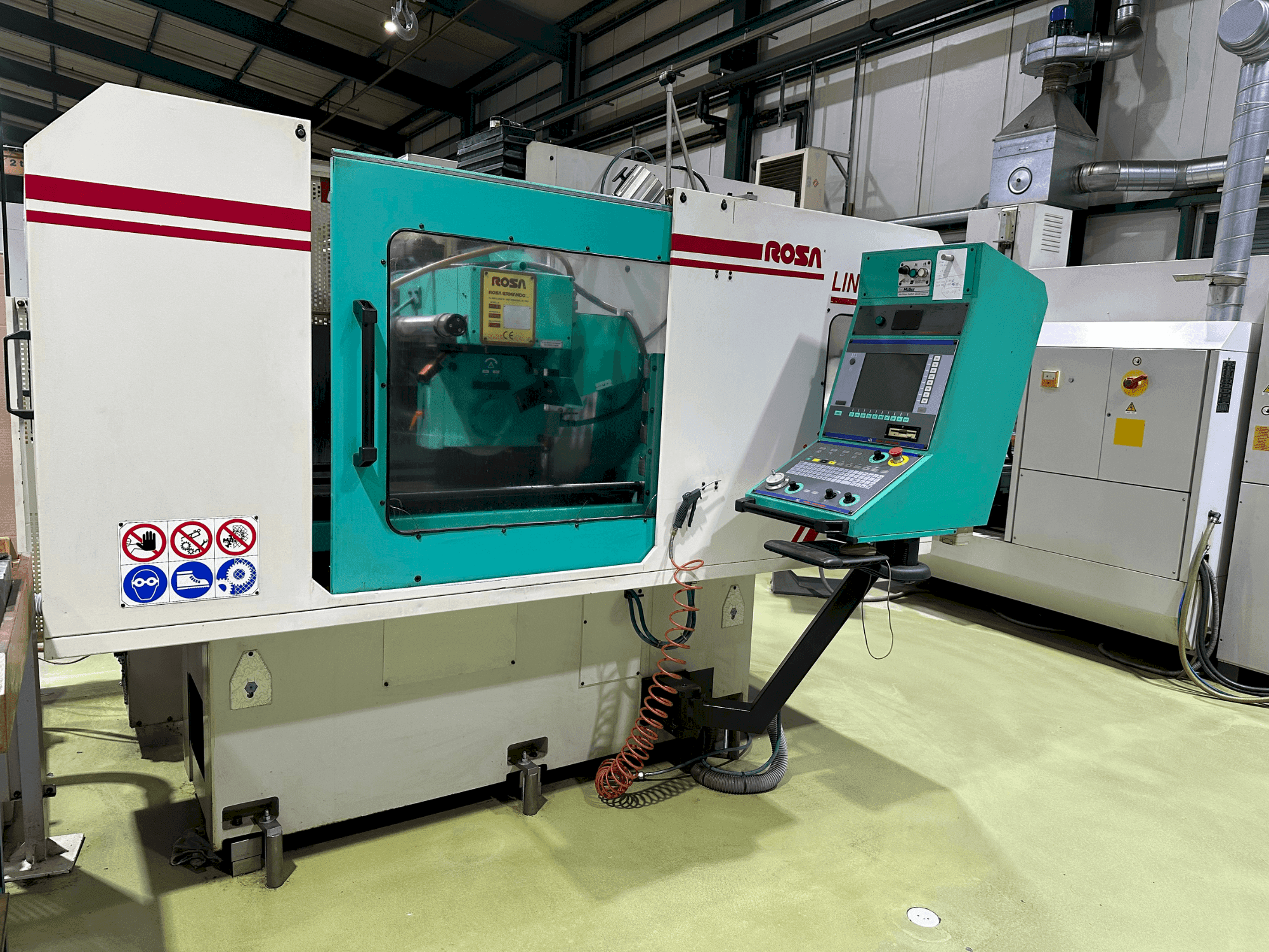 Vista Frontal da ROSA ERMANDO LINEA Iron 08.6 máquina