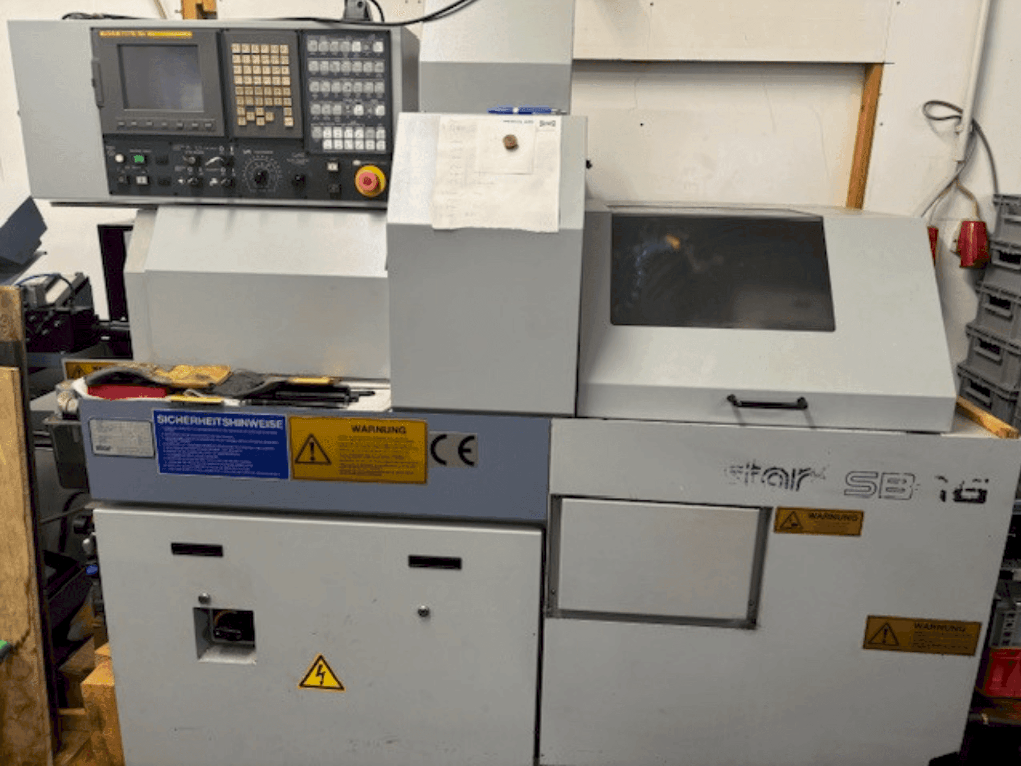 Vista Frontal da Star SB-16 máquina