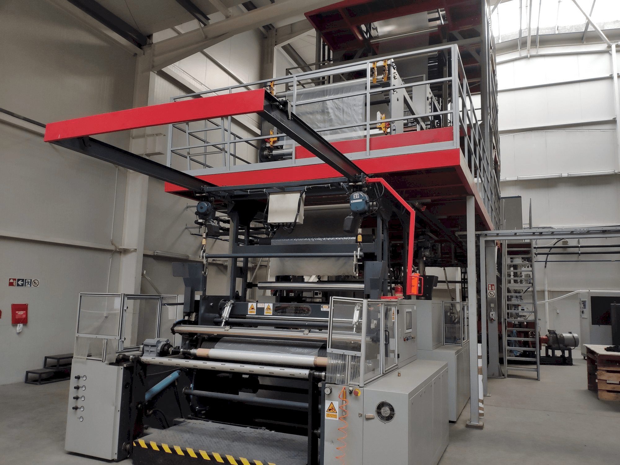 Vista Frontal da ROLBATCH 1600 máquina