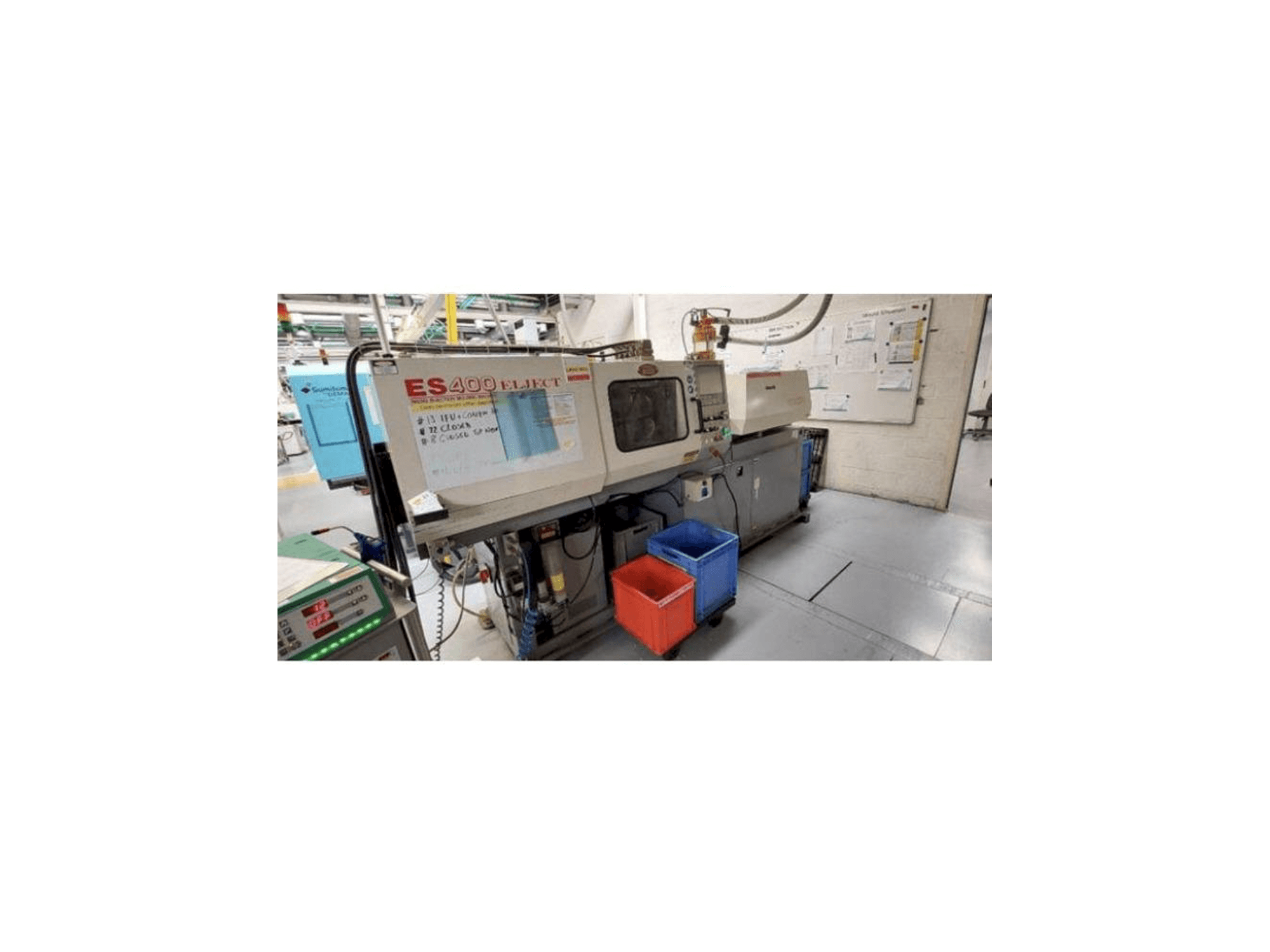 Vista Frontal da Nissei ES400 máquina