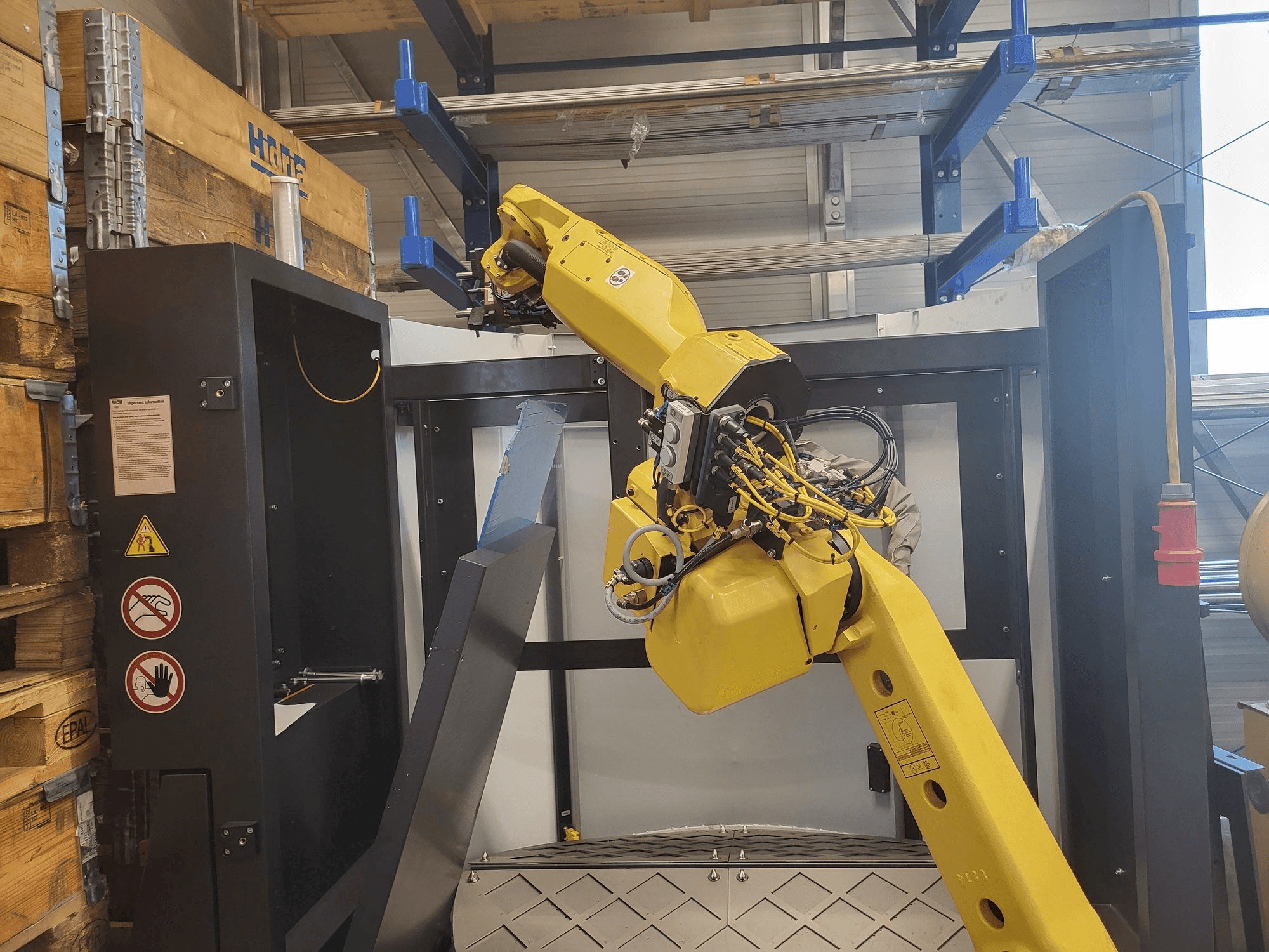 Vista Frontal da HALTER Load Assistant U-20 máquina