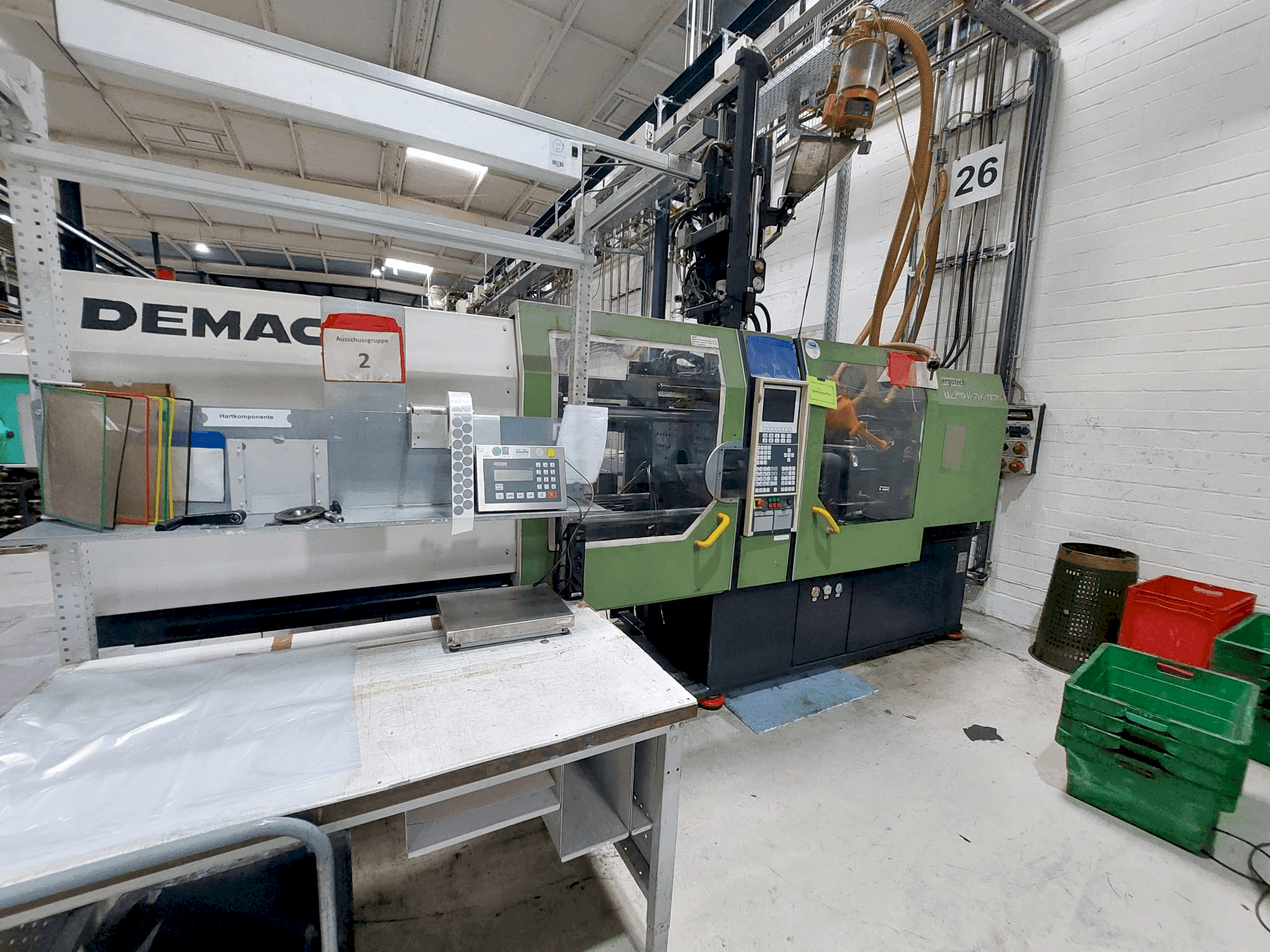 Vista Frontal da DEMAG D110-310H/120V máquina