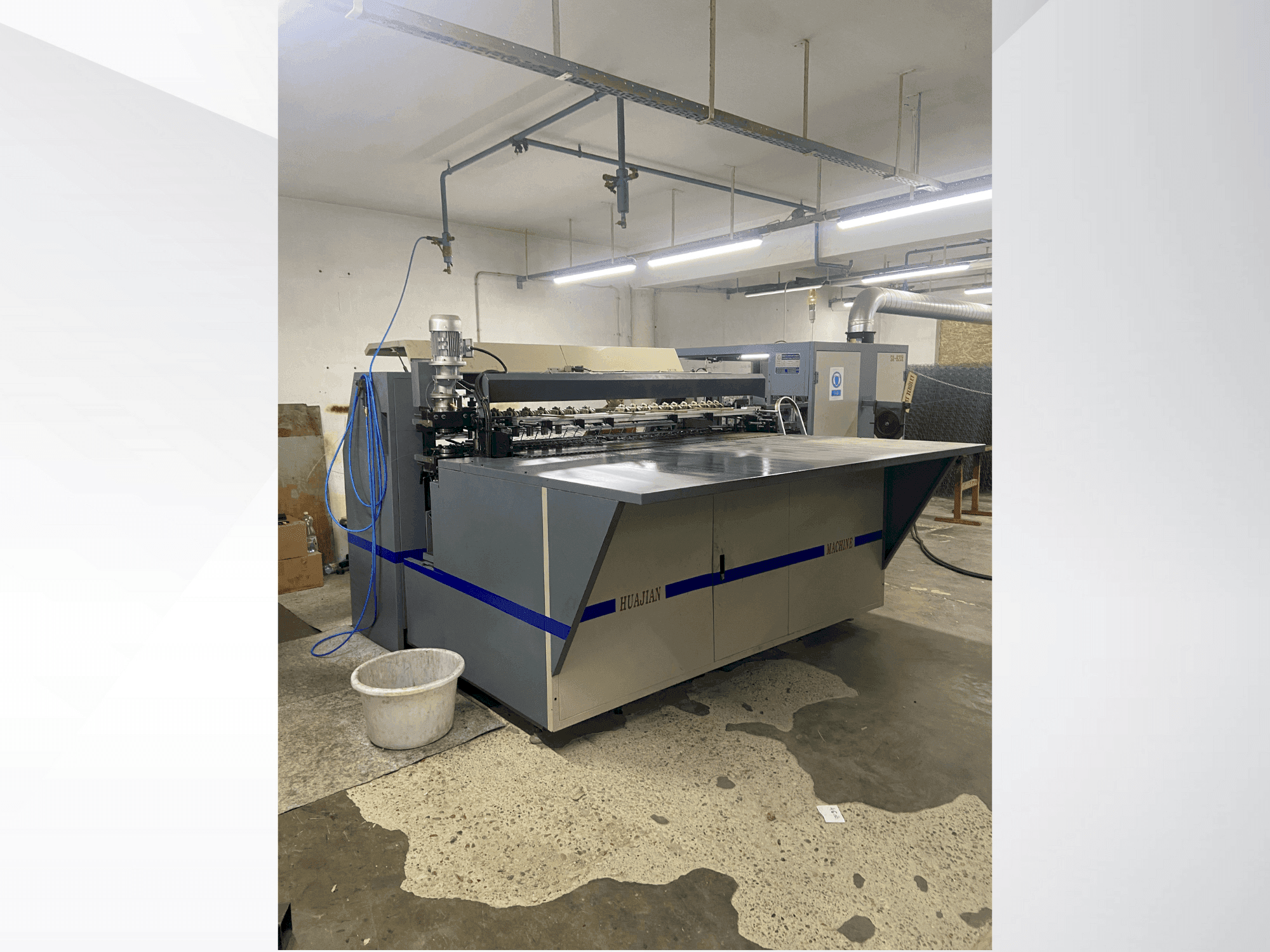 Vista Frontal da HUAJIAN SX-820i máquina