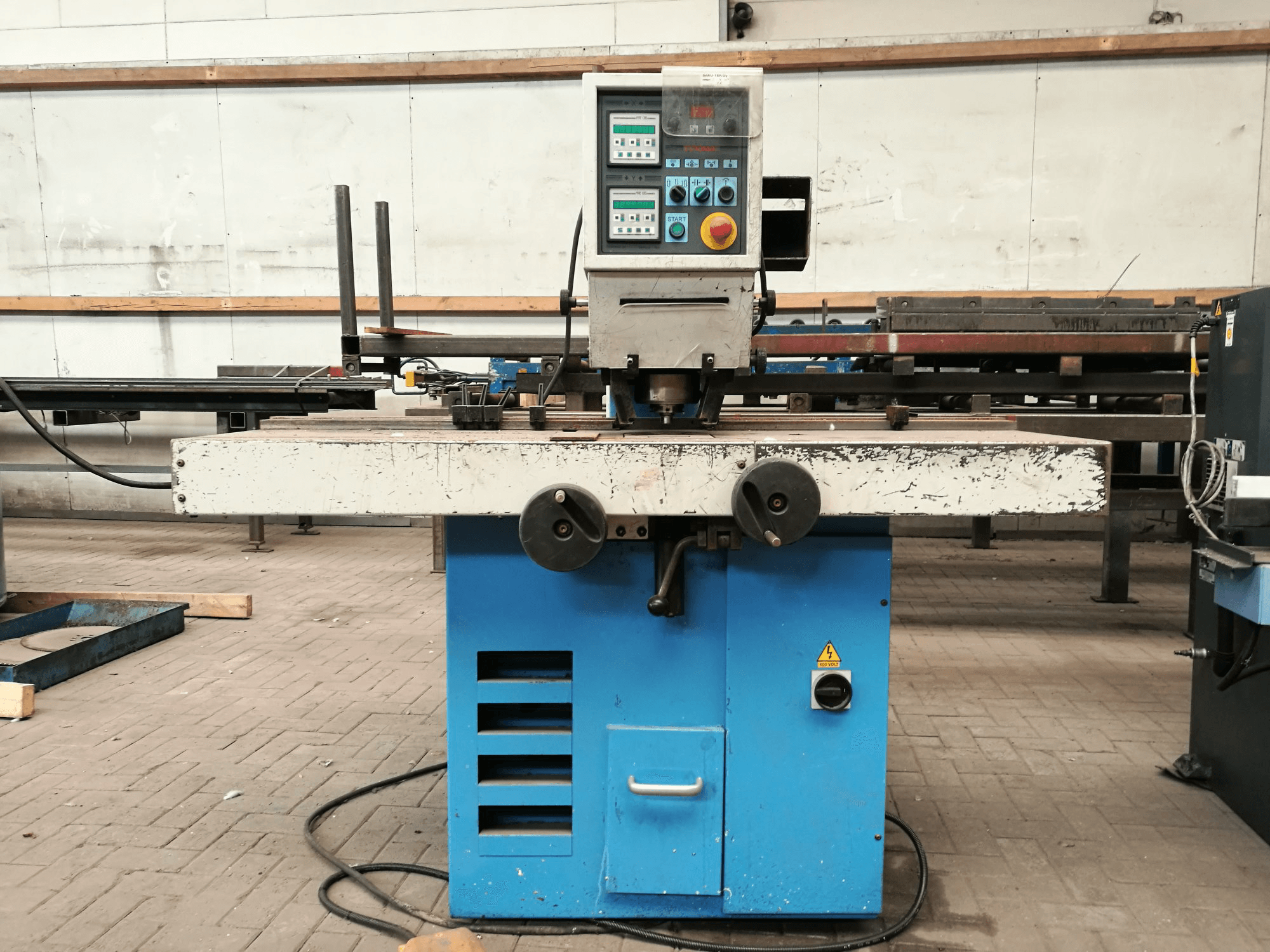 Vista Frontal da Euromac XP 750/25 máquina