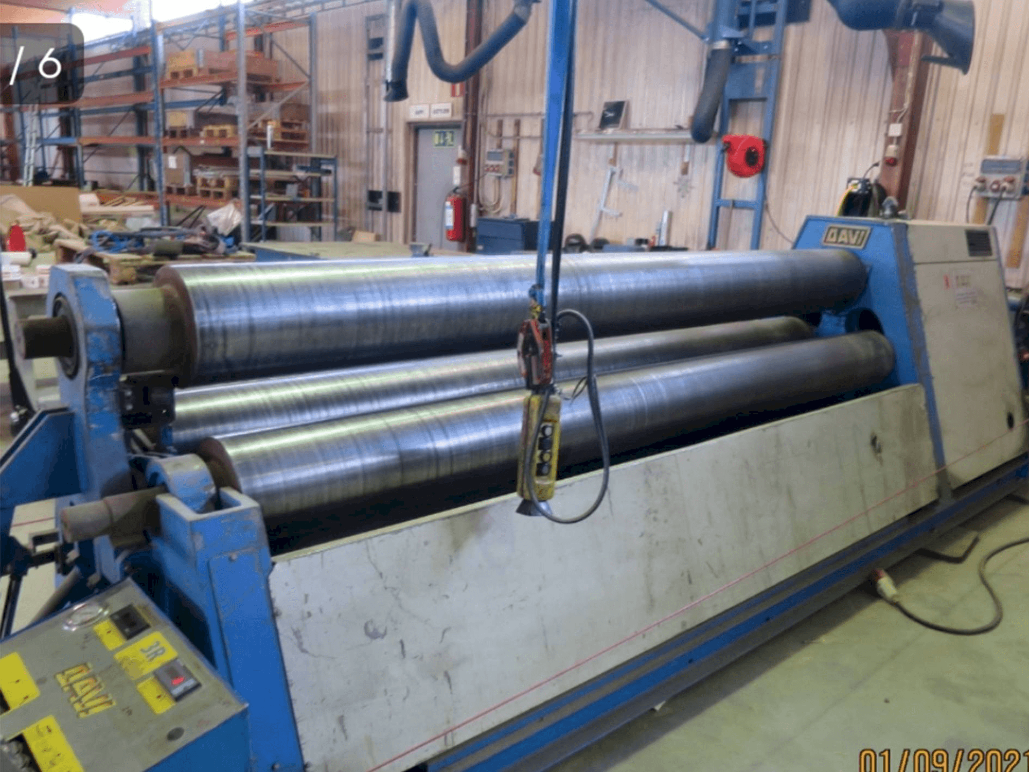 Vista Frontal da PROMAU MCO 3028 máquina