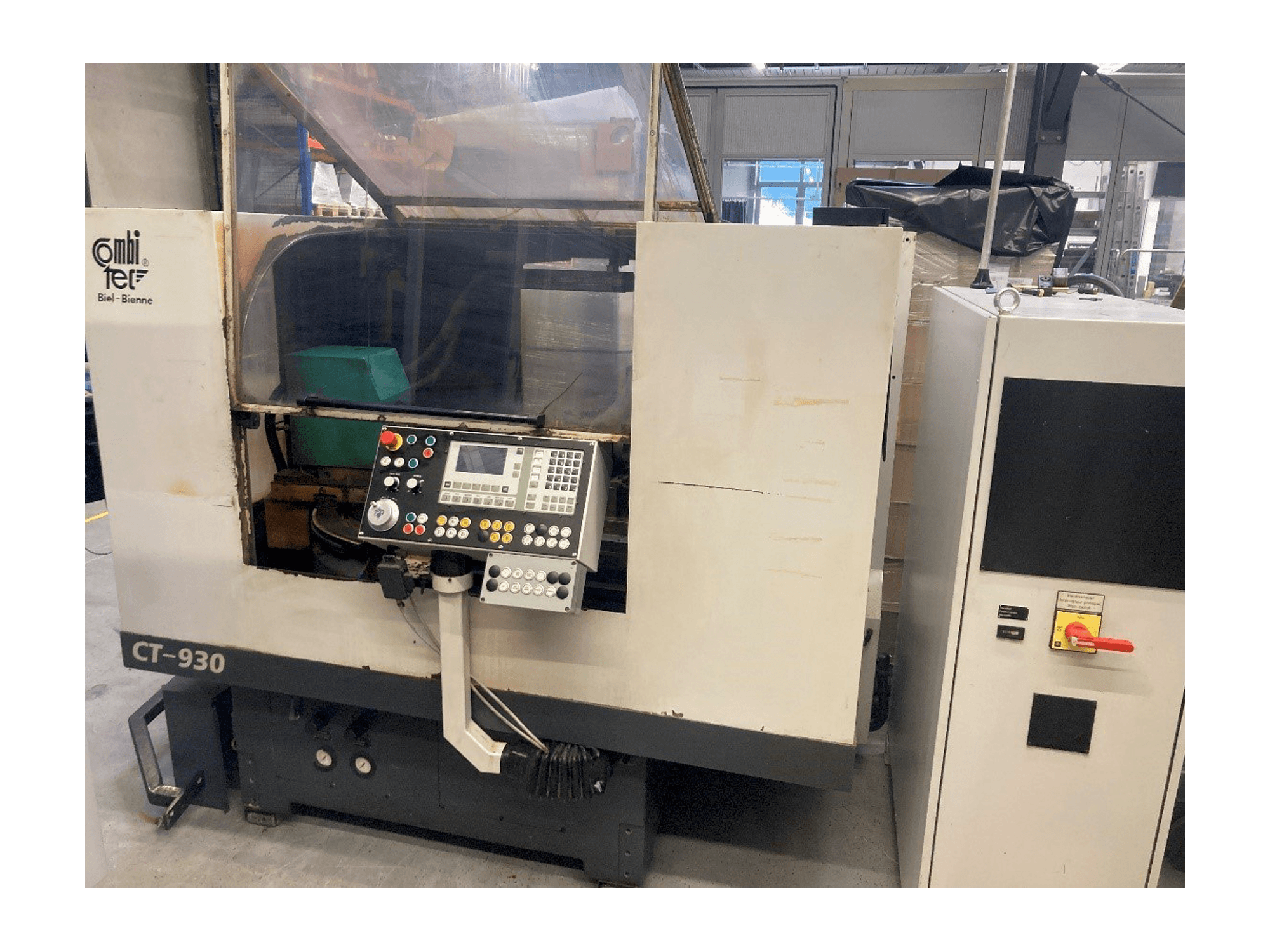 Vista Frontal da Combitec CT-930 máquina