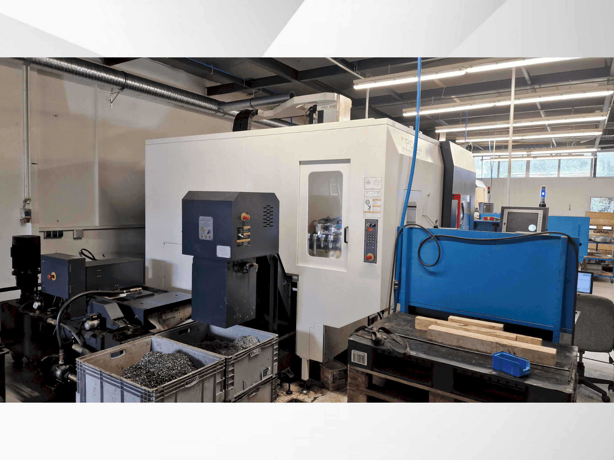 Vista Frontal da POSmill H 500 U máquina