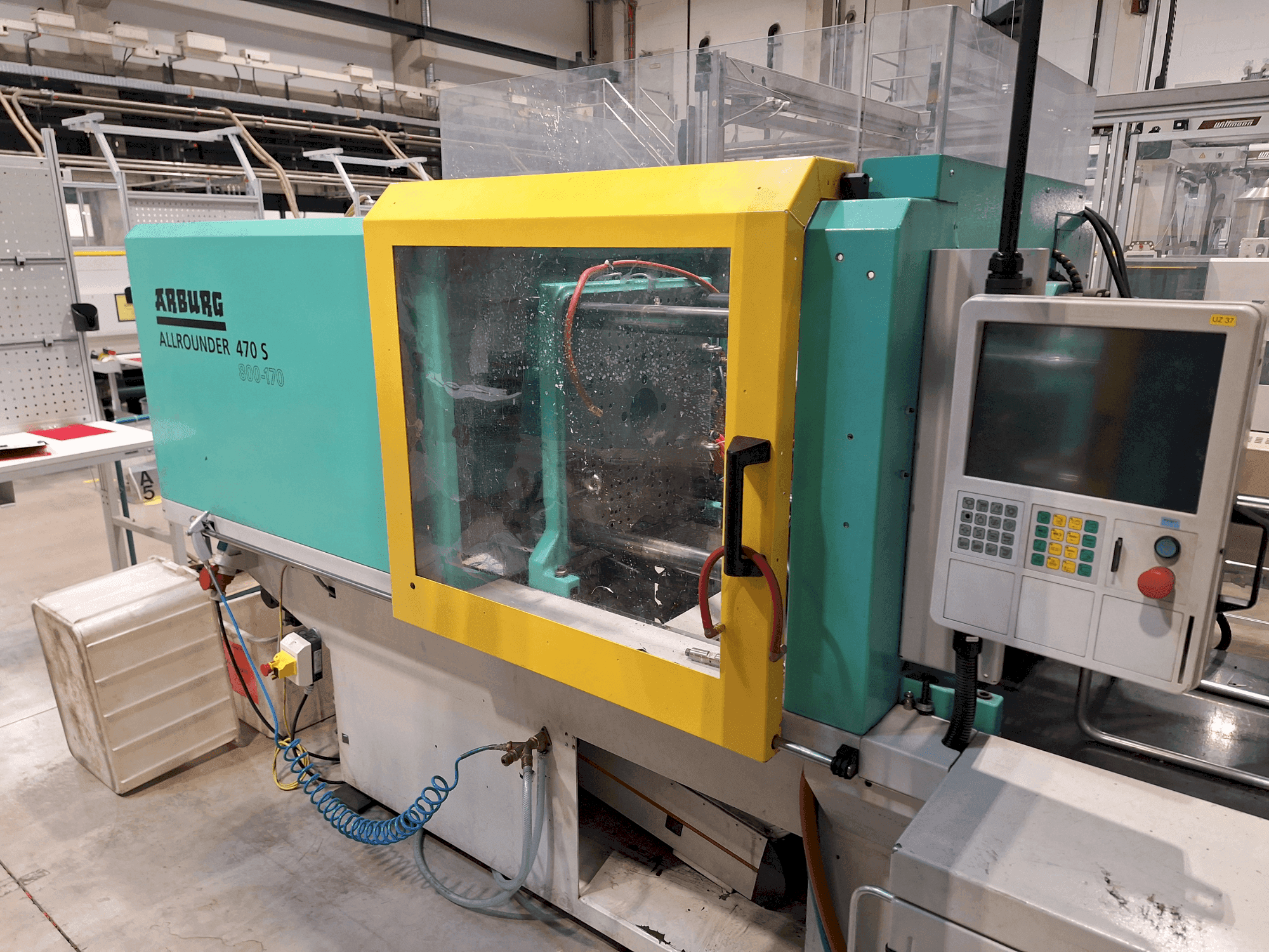 Vista Frontal da Arburg 470 S 800-170 máquina